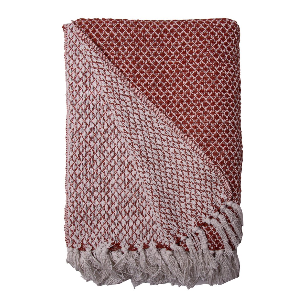 Wohndecke Decke Überwurf Netz 100% Baumwolle günstig online kaufen