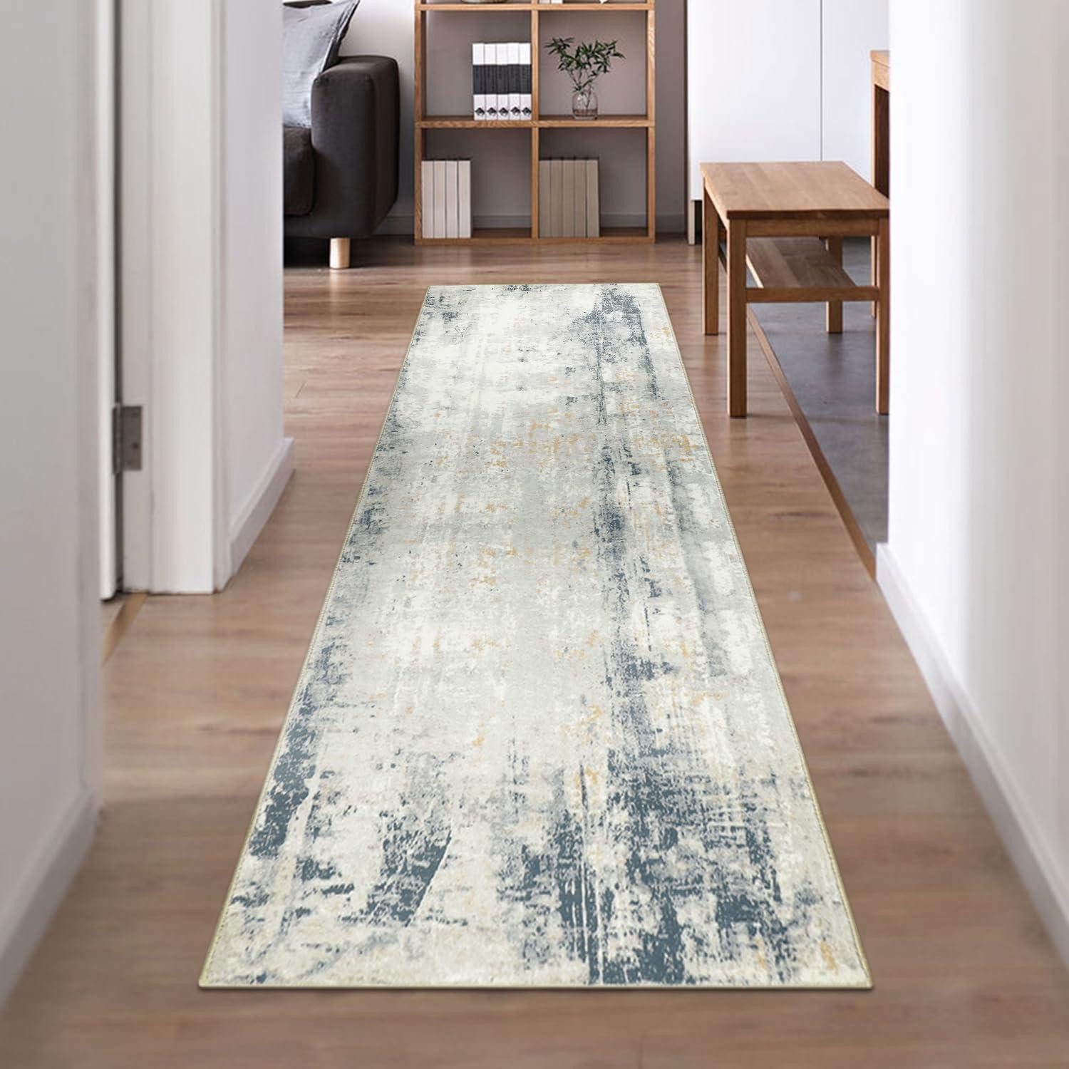 Läufer Teppichläufer Flur rutschfest waschbar 65x240cm Lang Küche