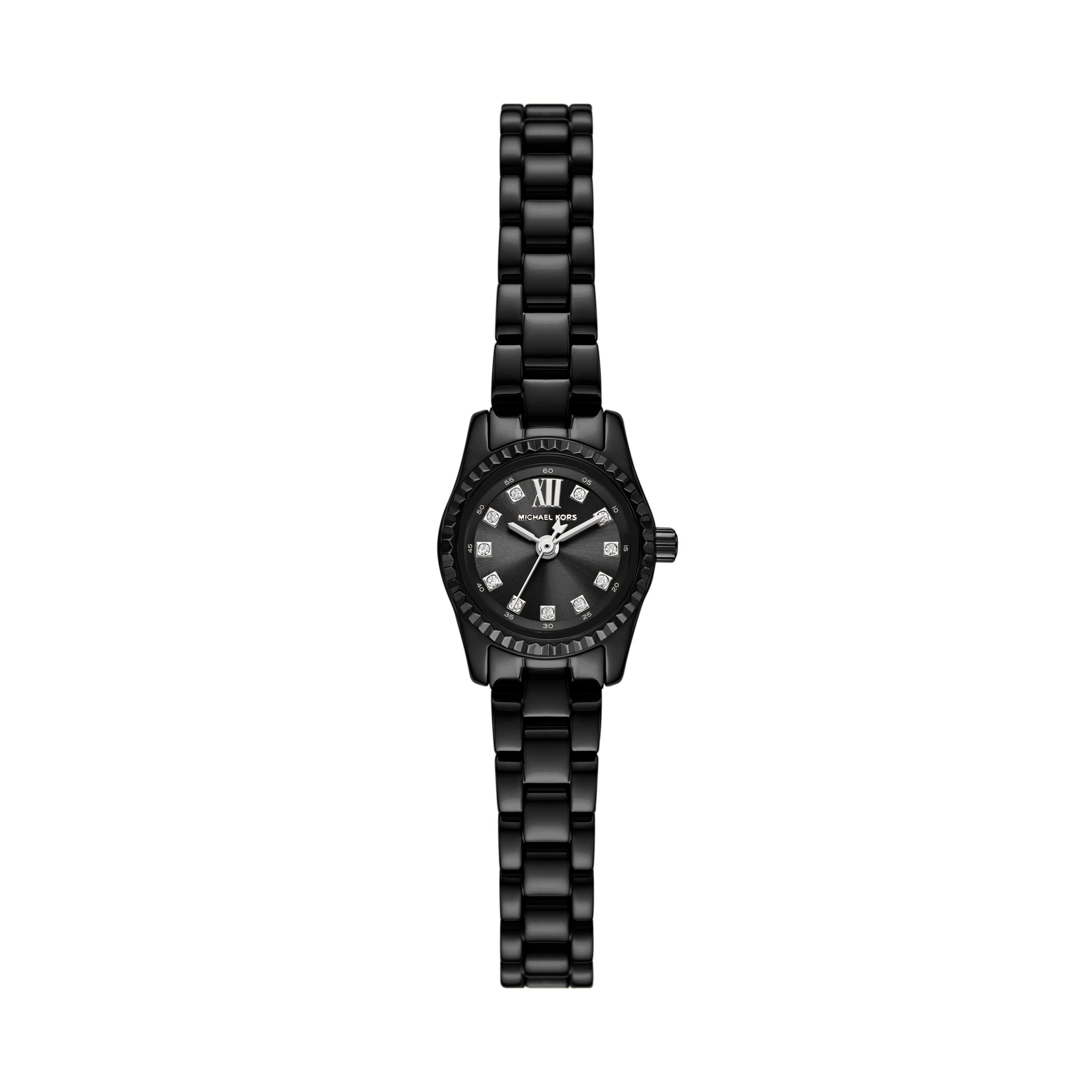 MICHAEL KORS Quarzuhr Lexington MK7689, Armbanduhr, Edelstahlarmband, analog, Glassteine