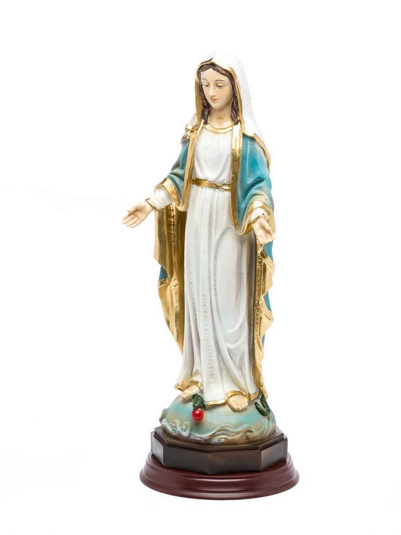 Aubaho Dekofigur Heiligenfigur Maria Skulptur Figur Madonna Dekoration 31cm