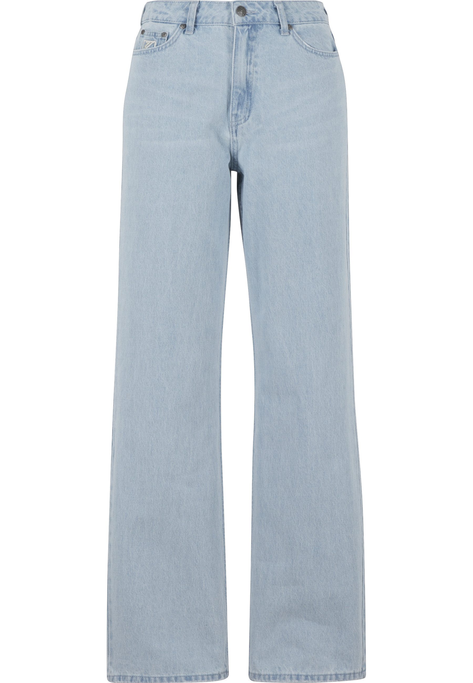 Bequeme Jeans Karl Kani Signature K Straight Leg Denim bleached