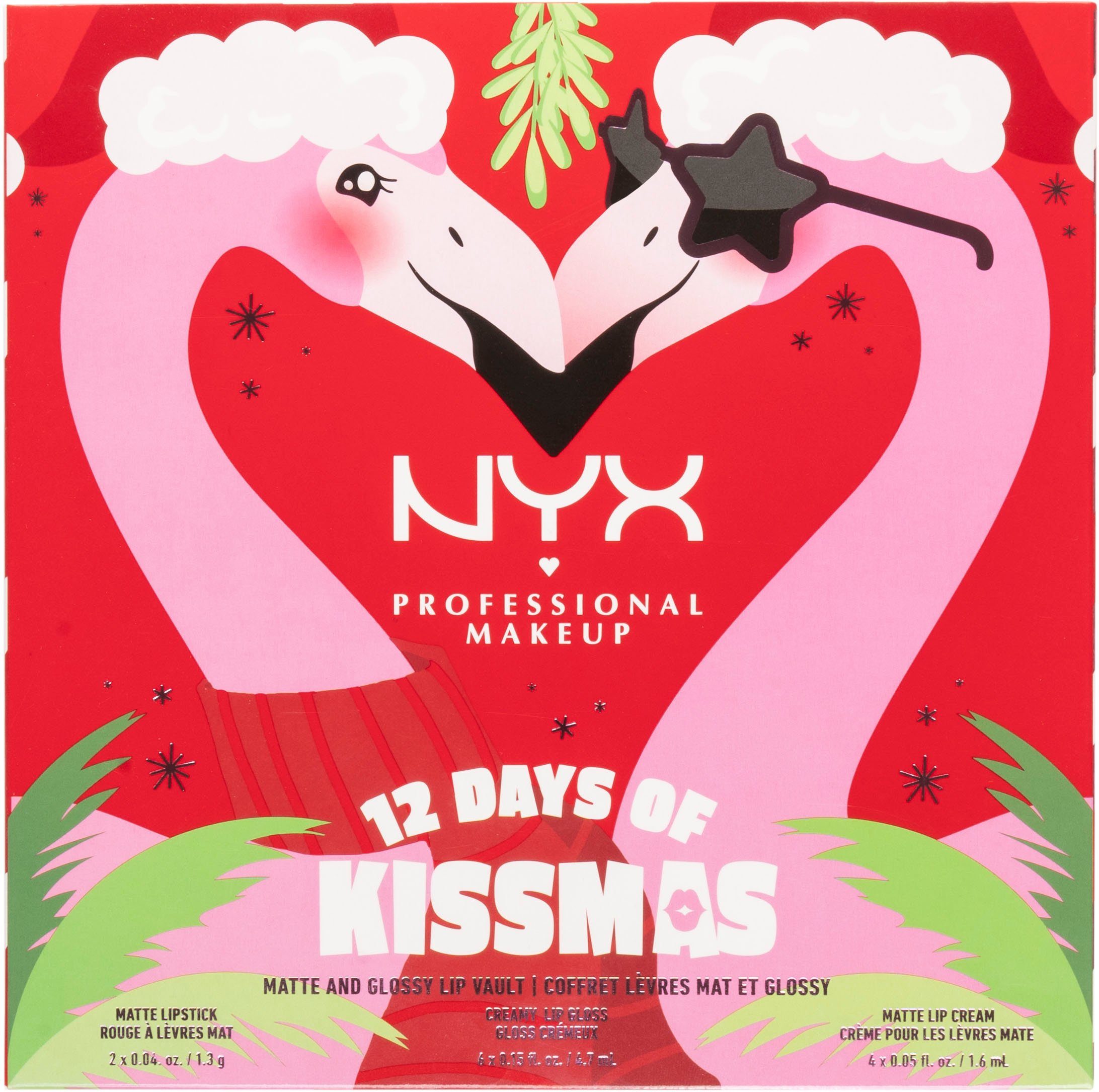 NYX Adventskalender NYX Professional Makeup 12 Days of Kissmas (12tlg)