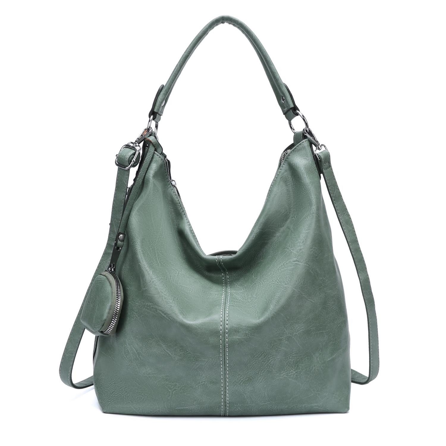 ITALYSHOP24 Schultertasche XXL DAMEN TASCHE SHOPPER Hobo Cross Bag Reisetas günstig online kaufen