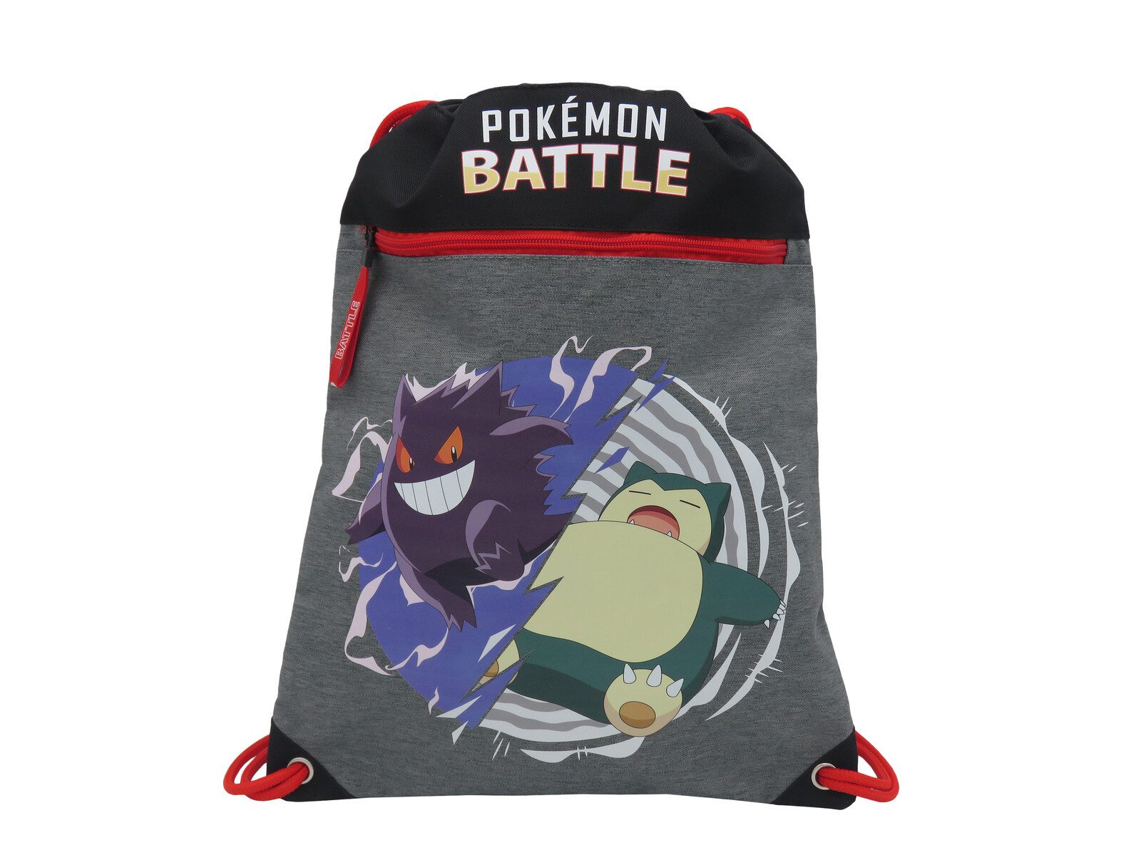 POKÉMON Turnbeutel 42 × 34 × 1 cm Sportbeutel Kinder mit Kordelzug für Schule