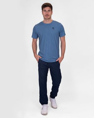 BIDI BADU Tennisshirt Crew Funktionsshirt für Herren in blau