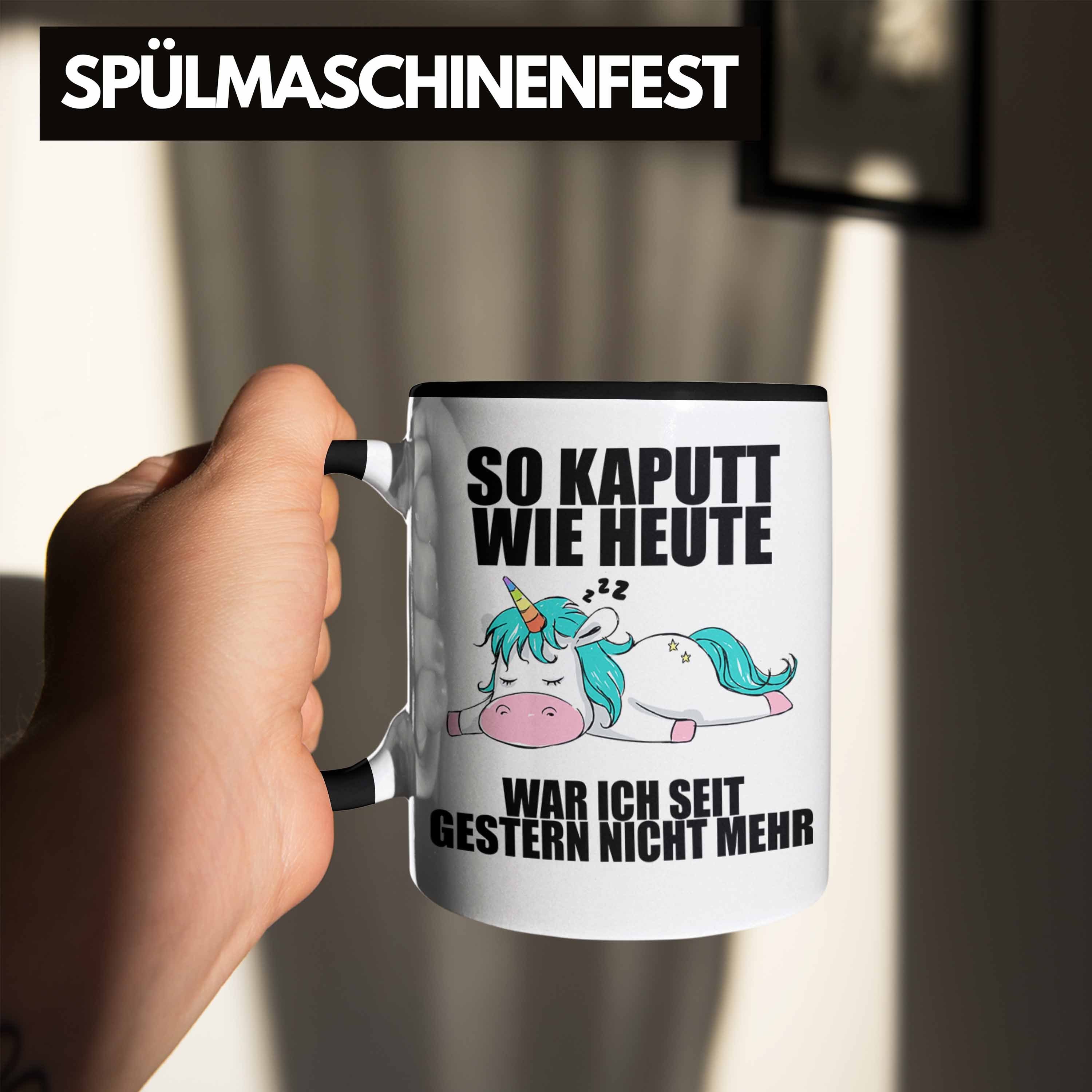 Sprüchen Mitarbeiter Tasse Kollege Arbeitskollege Geschenk Schwarz Lustige mit Trendation Geschenkidee Tassen Trendation -