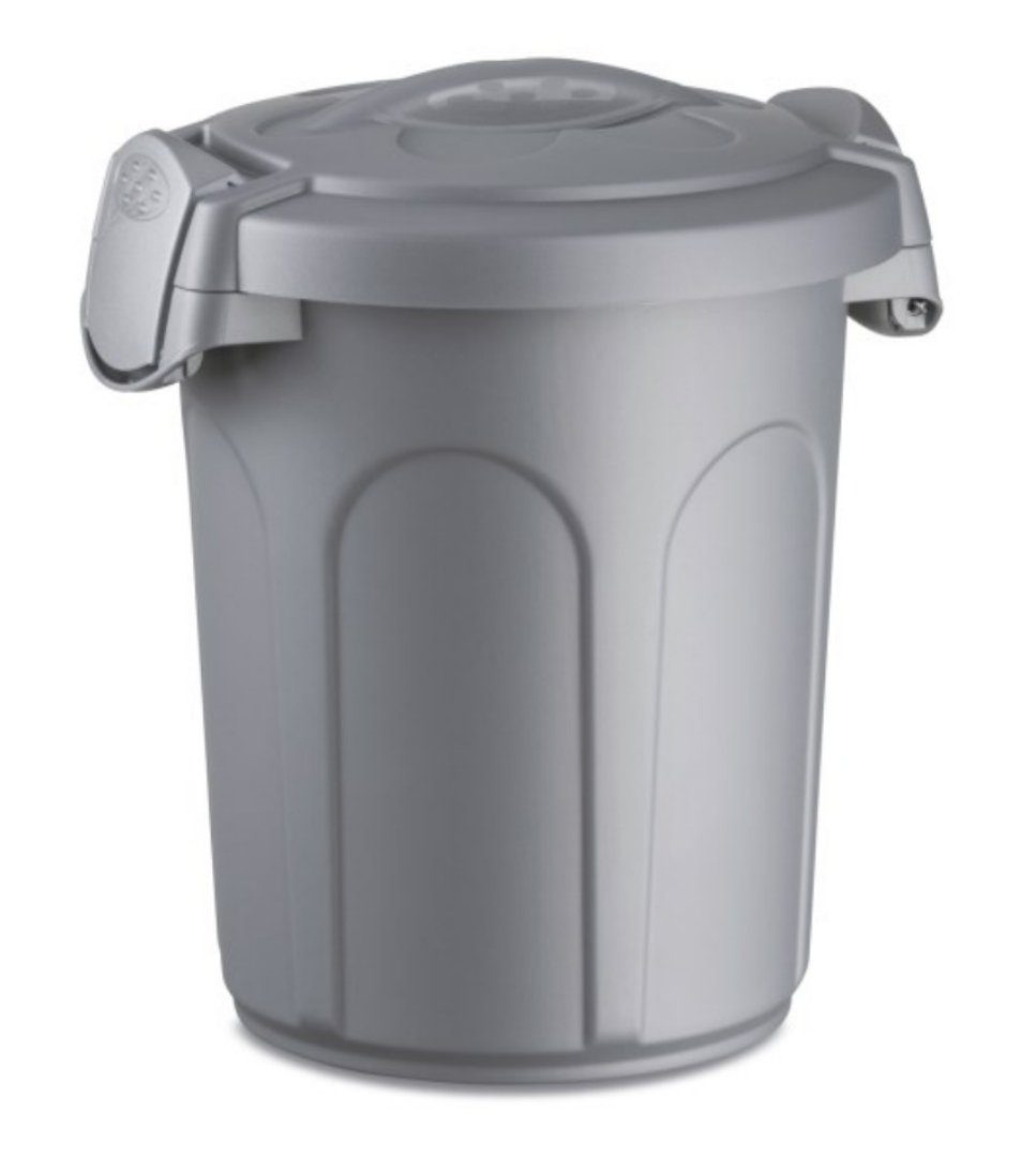 Kerbl Futterbehälter Futtertonne Tom, 16kg, 46 l, 44,5x40x61cm, grau 82269, (1-tlg) von Kerbl