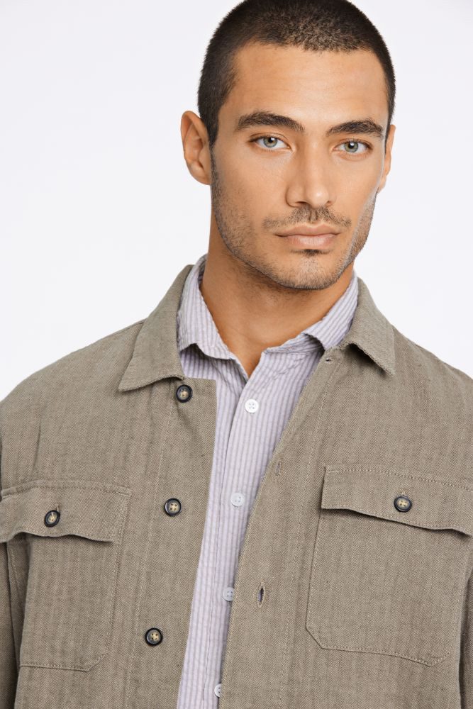 LINDBERGH Hemdjacke mit Knopfleiste