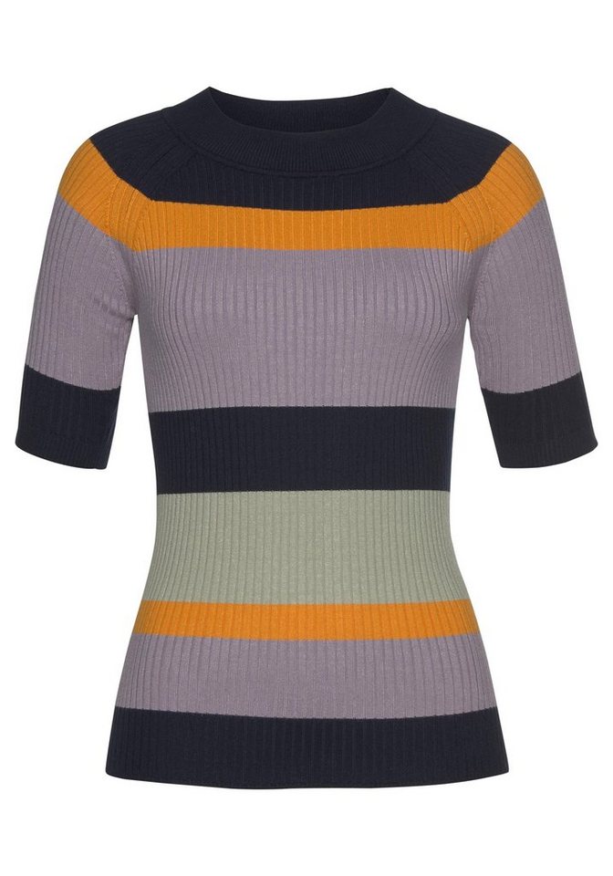 nümph Kurzarmpullover im Ringellook nümph Kurzarmpullover im Ringellook