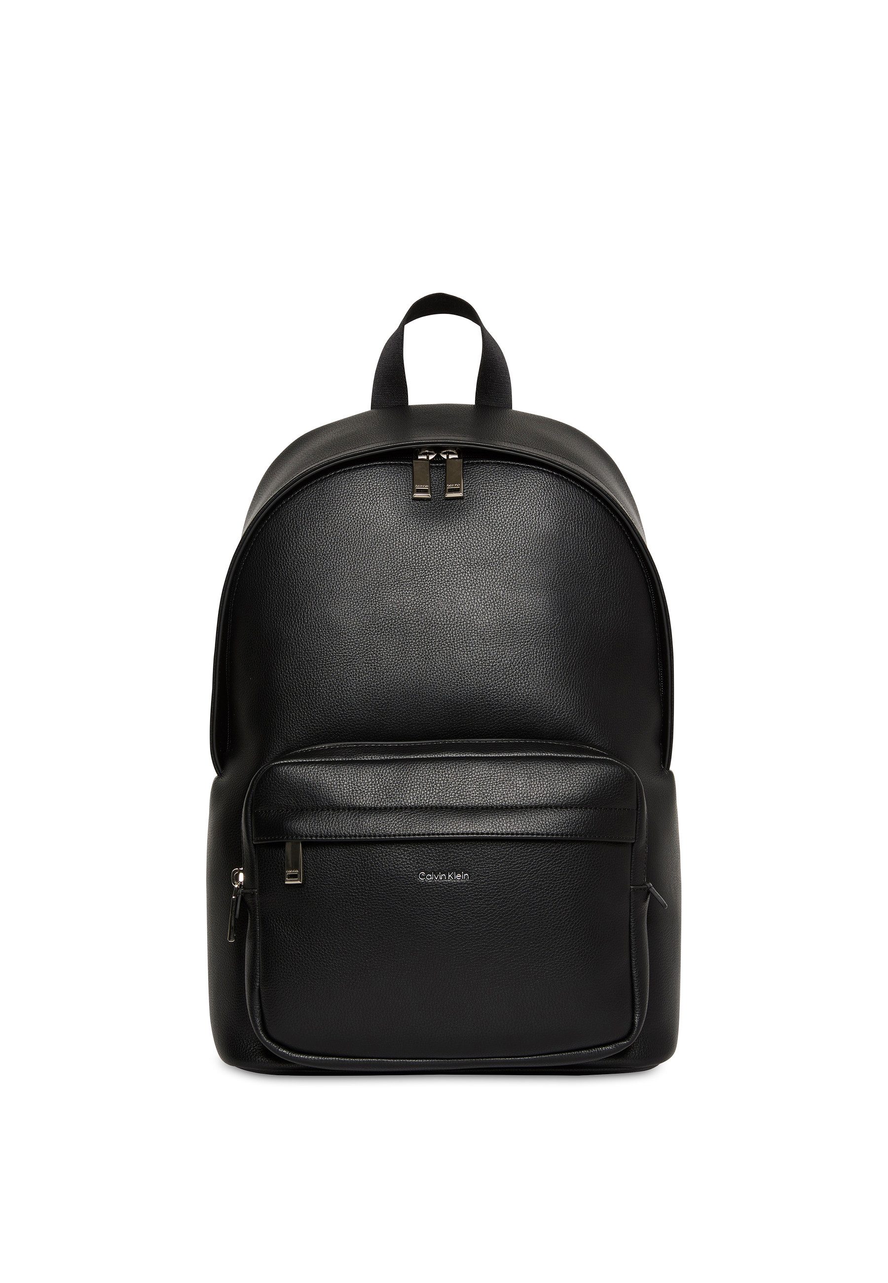 Calvin Klein Rucksack RAISED ROUND BACKPACK, Cityrucksack, Freizeitrucksack, Arbeitsrucksack mit Reißverschluss