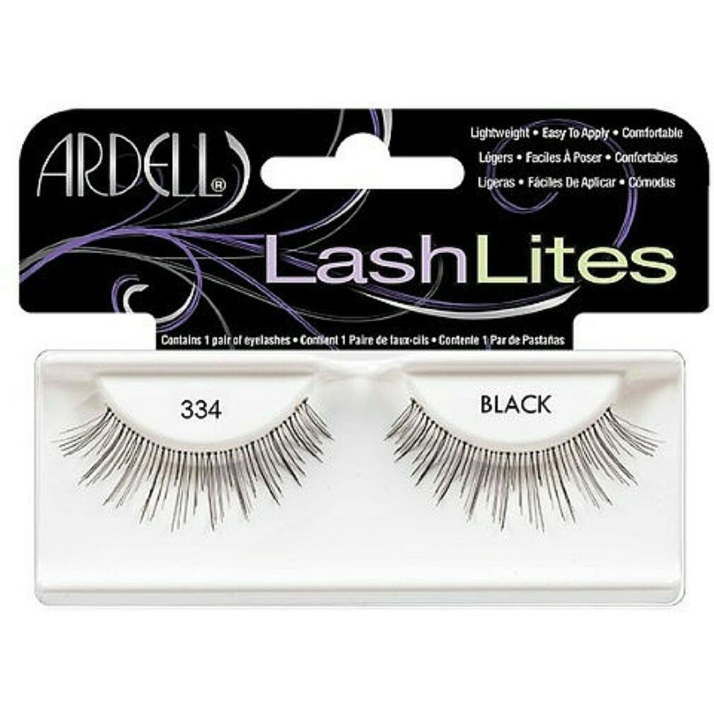 Einzelwimpern LASHLITES künstliche Wimpern - 334 Schwarz