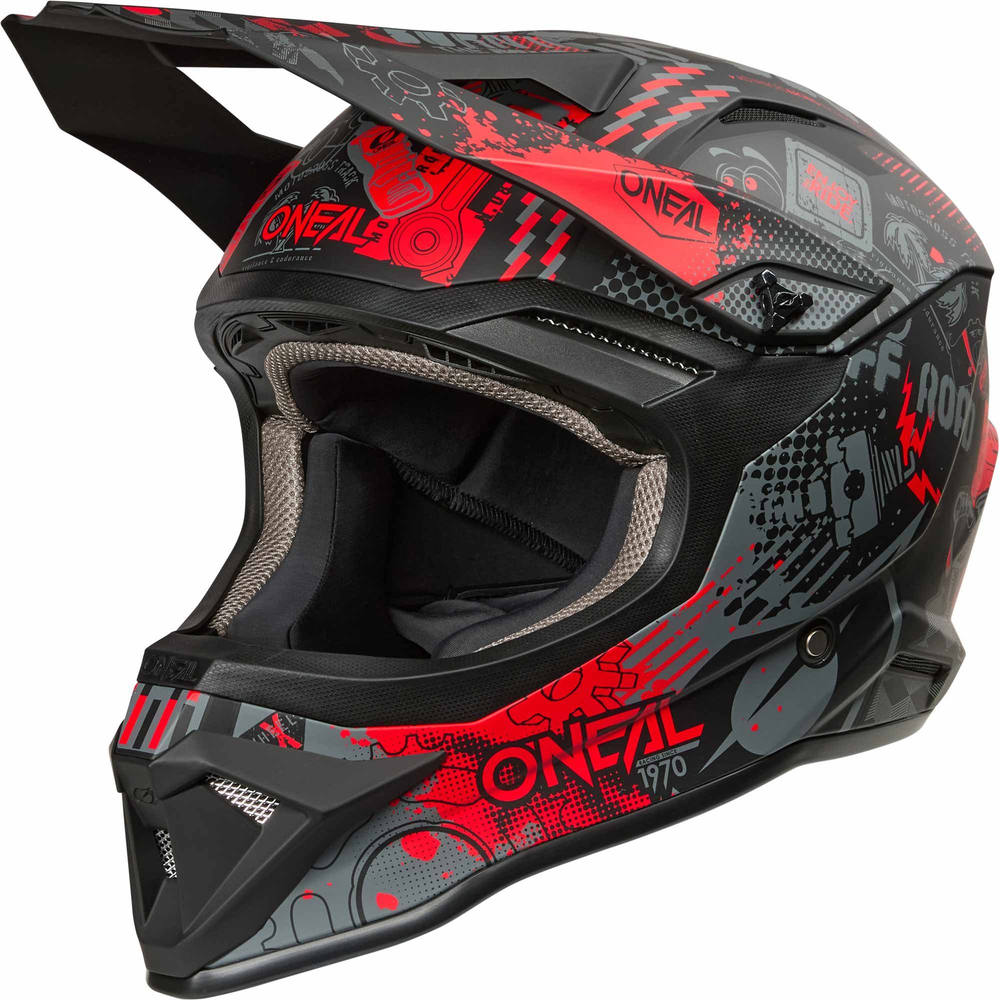 O’NEAL Motocrosshelm 1SRS VIBRANT Motocross Helm, ECE 22.06