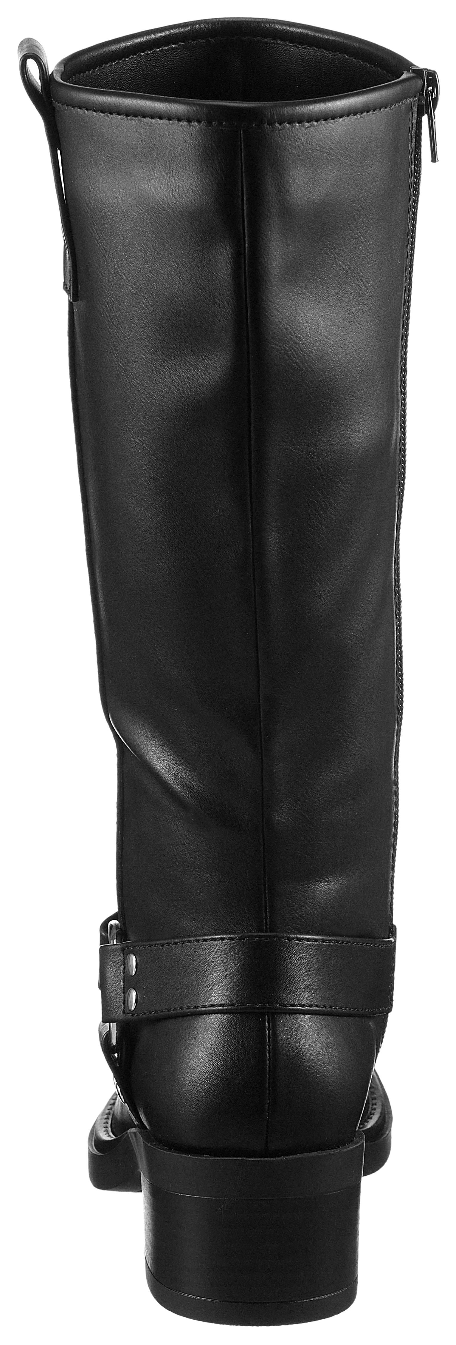 Aniston SHOES Stiefel Bikerstiefel mit Innen-Reißverschluss – Bild 5 von 5