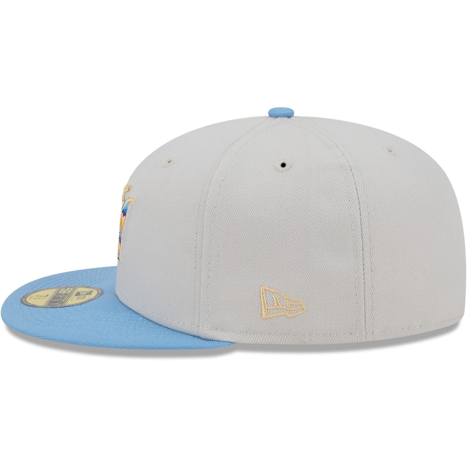 New Fitted Marlins Miami Era BEACHFRONT Cap 59Fifty