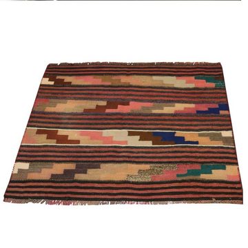 Orientteppich Kelim Fars 157x276 Handgewebter Orientteppich / Perserteppich, Nain Trading, rechteckig, Höhe: 4 mm