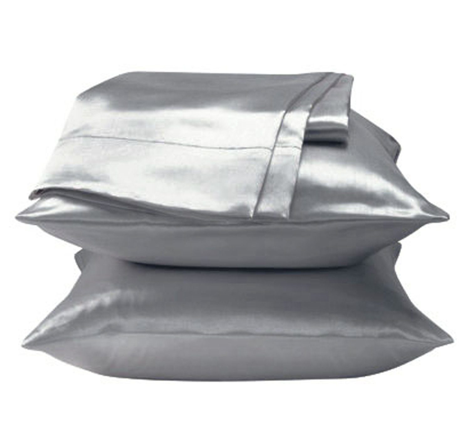 Coonoor Kissenbezug Satin Kissenbezug,Seiden-Kissenbezug, (2 Stück)