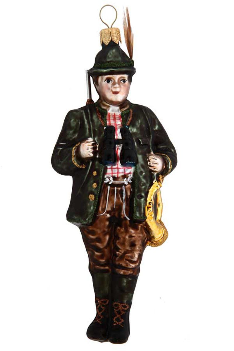 Hamburger Weihnachtskontor Christbaumschmuck Jäger, Dekohänger - mundgeblas günstig online kaufen