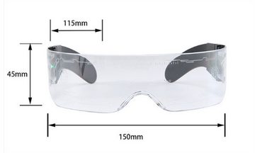 Bifurcation Brillengestell LED-Brille – Party-Lichtbrille, leuchtende Visierbrille