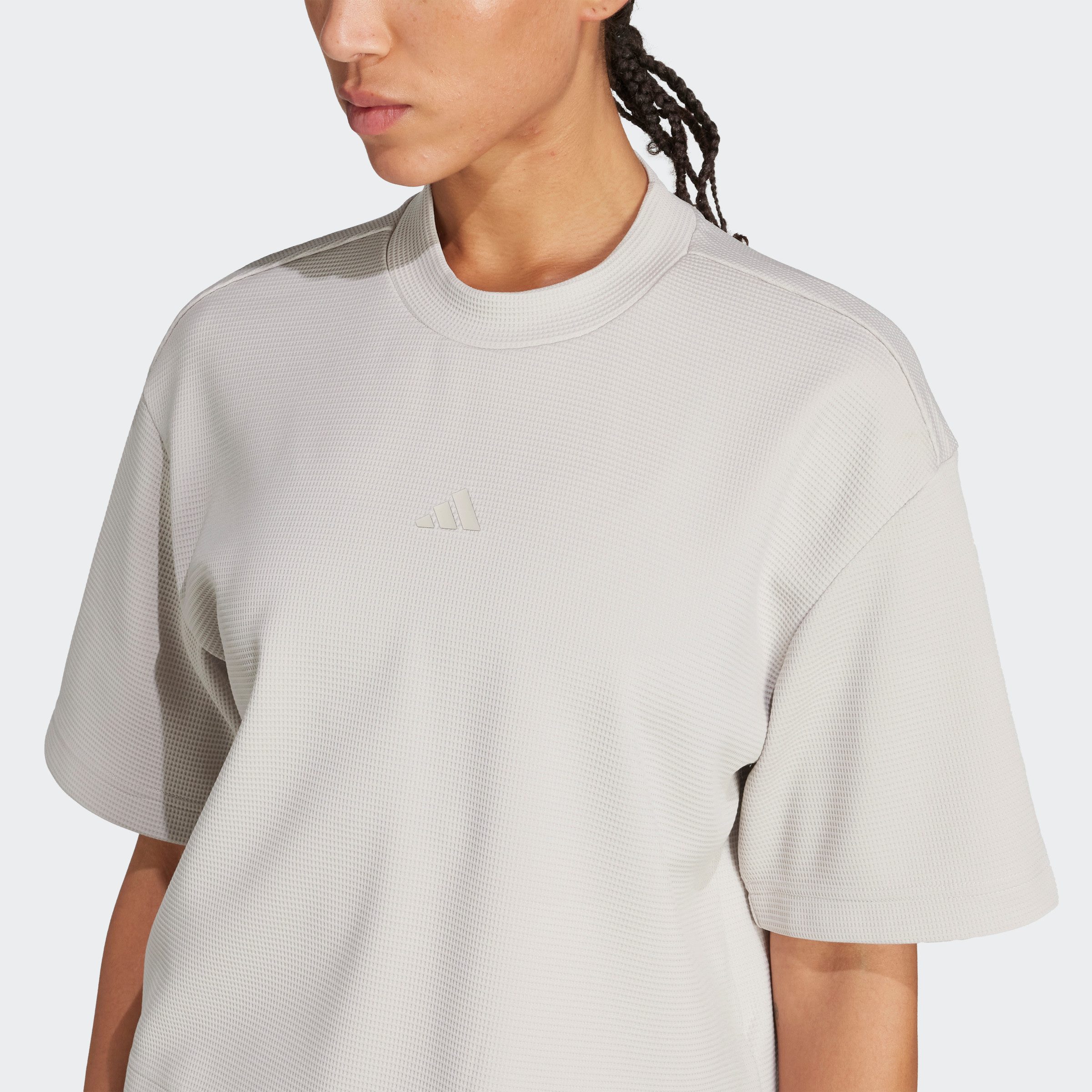 adidas Performance T-Shirt YOGA MOTION WAFFLE LONGSLEEVE – Bild 4 von 5