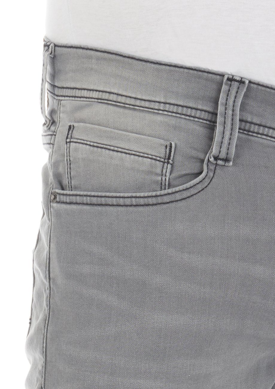 X Herren K Stretch Jeanshose MUSTANG Oregon Tapered Grey Hose Slim Real Denim Tapered-fit-Jeans (311) mit Light Fit Denim