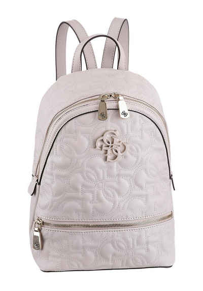 Guess Cityrucksack »NEW WAVE«, mit schicker Stgeppung und Auffälligem Marken Emblem Guess Cityrucksack »NEW WAVE«, mit schicker Stgeppung und Auffälligem Marken Emblem