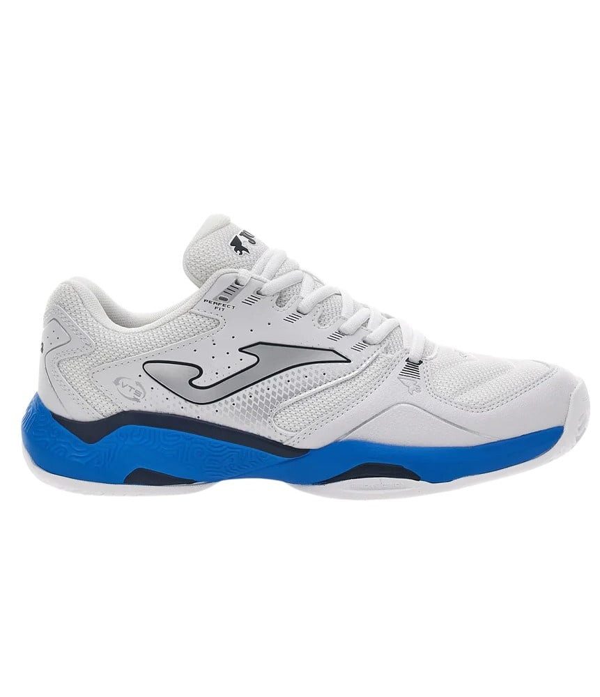 Joma Master 1000 Clay/Sandplatz/Stabilität weiss/royal Herren Tennisschuh