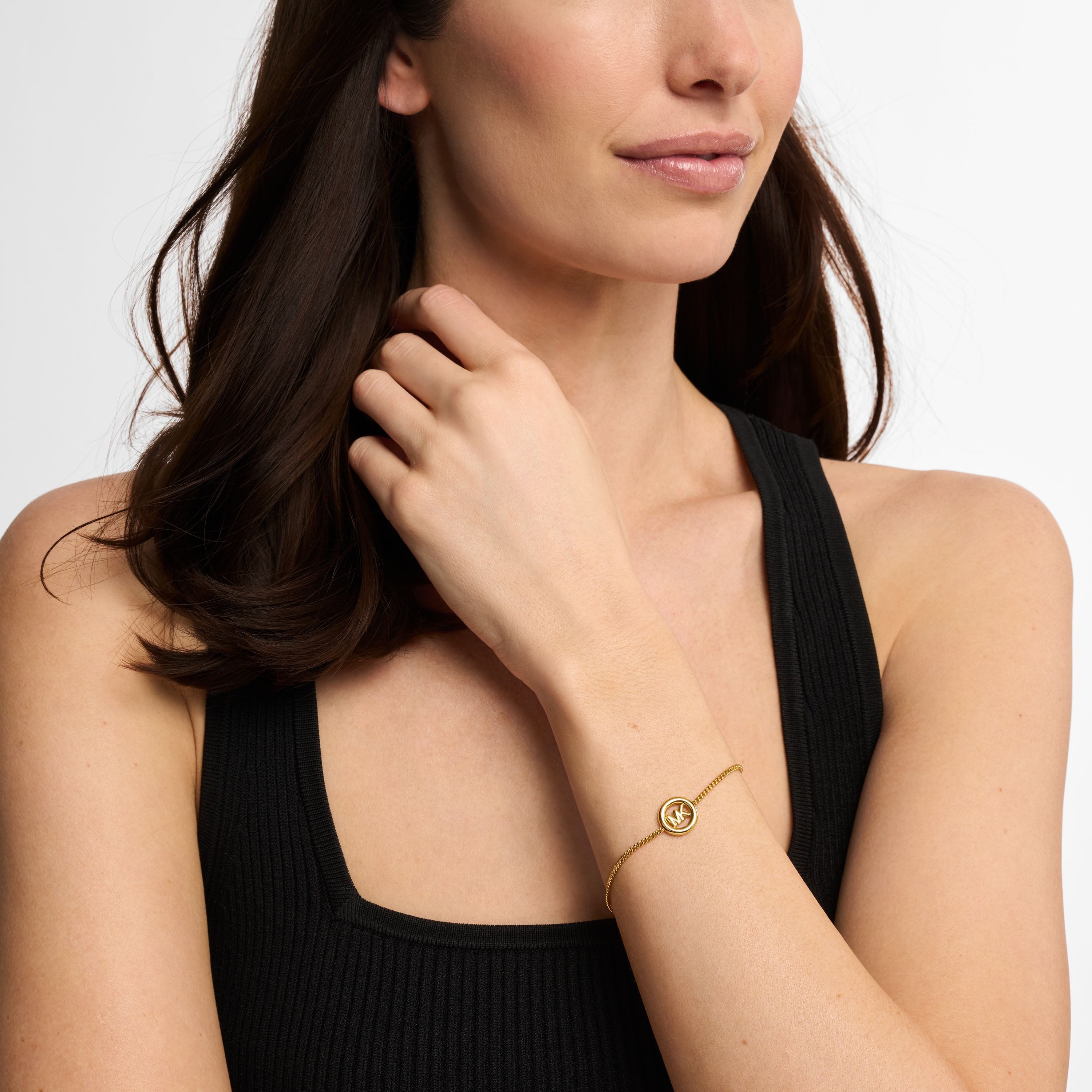 MICHAEL KORS Armband Schmuck Geschenk Metall Armkette PREMIUM, wahlweise mit oder ohne Zirkonia
