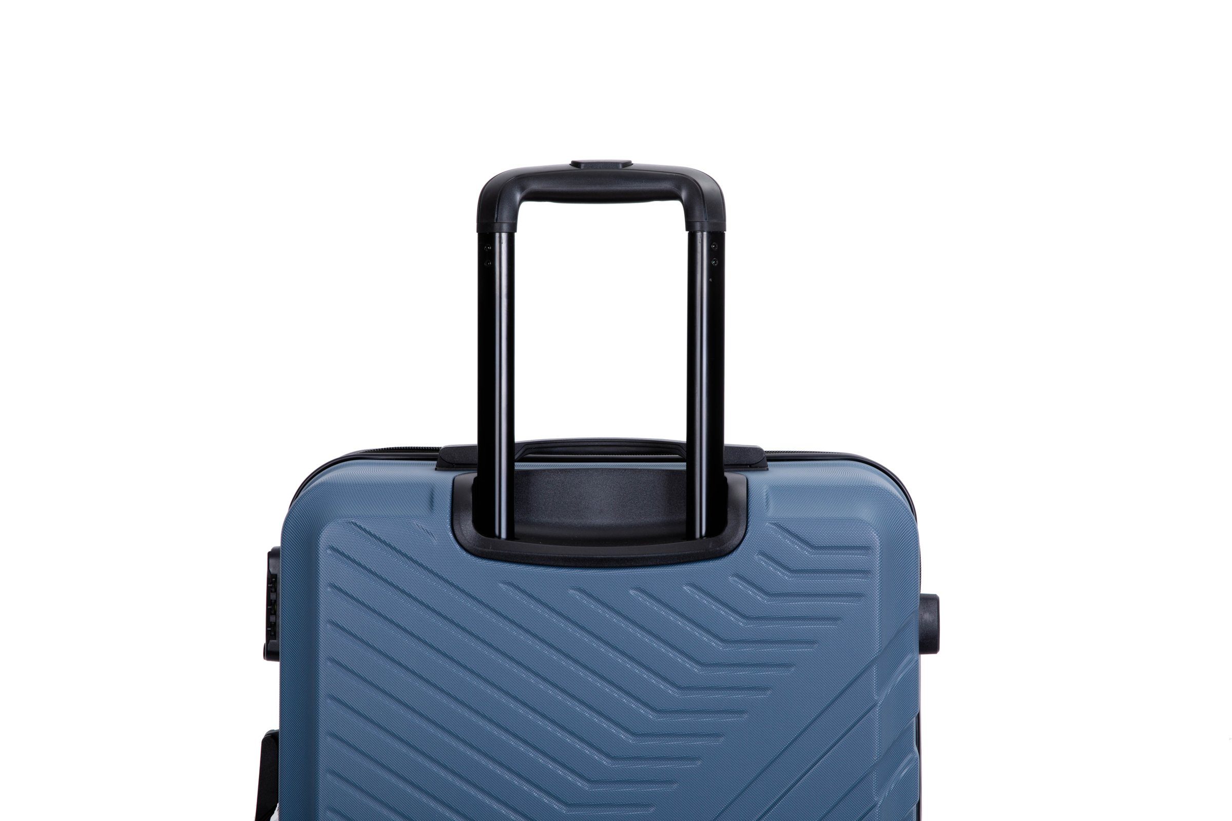 Travelhouse Trolleyset Bali, 4 Rollen, (Komplett Set, 3 tlg., 3-er Koffer Set), Inneinader stapelbar. Standfüße mit Hängefunktion M&L.