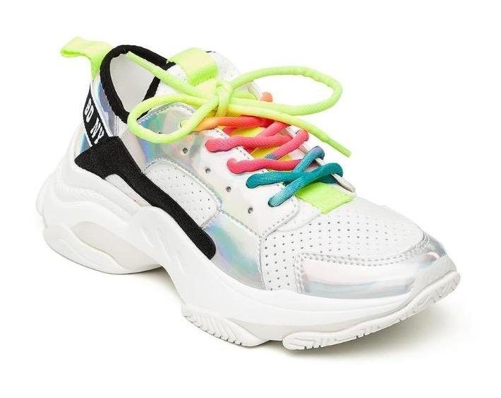 steve madden sneakers neon