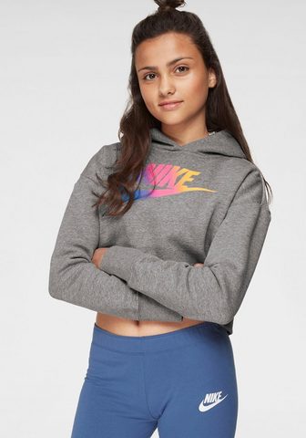 NIKE SPORTSWEAR Кофта с капюшоном »GIRLS CROP HO...