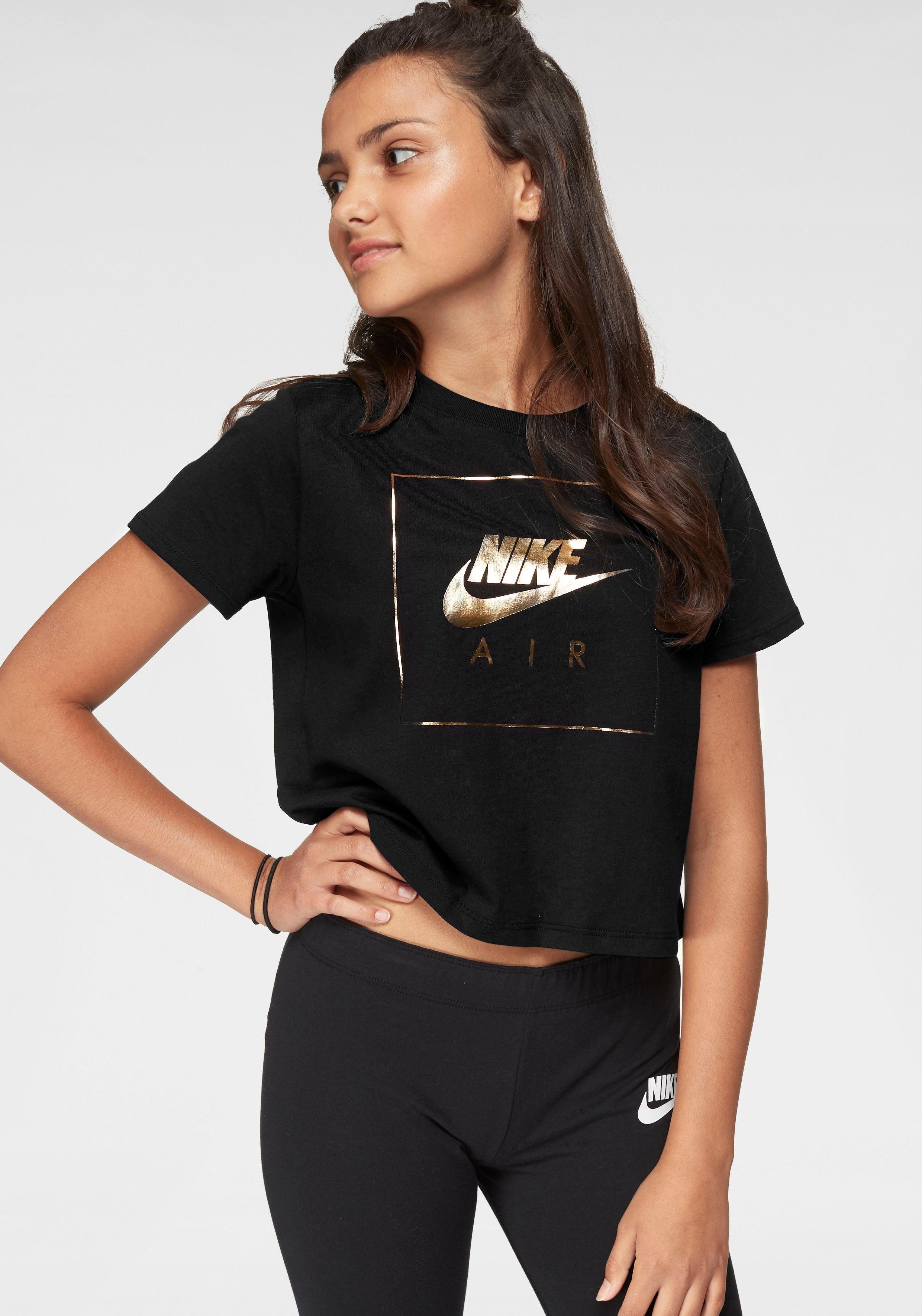 Nike Sportswear TShirt »GIRLS NIKE SPORTSWEAR TEE CROP NIKE AIR DOP