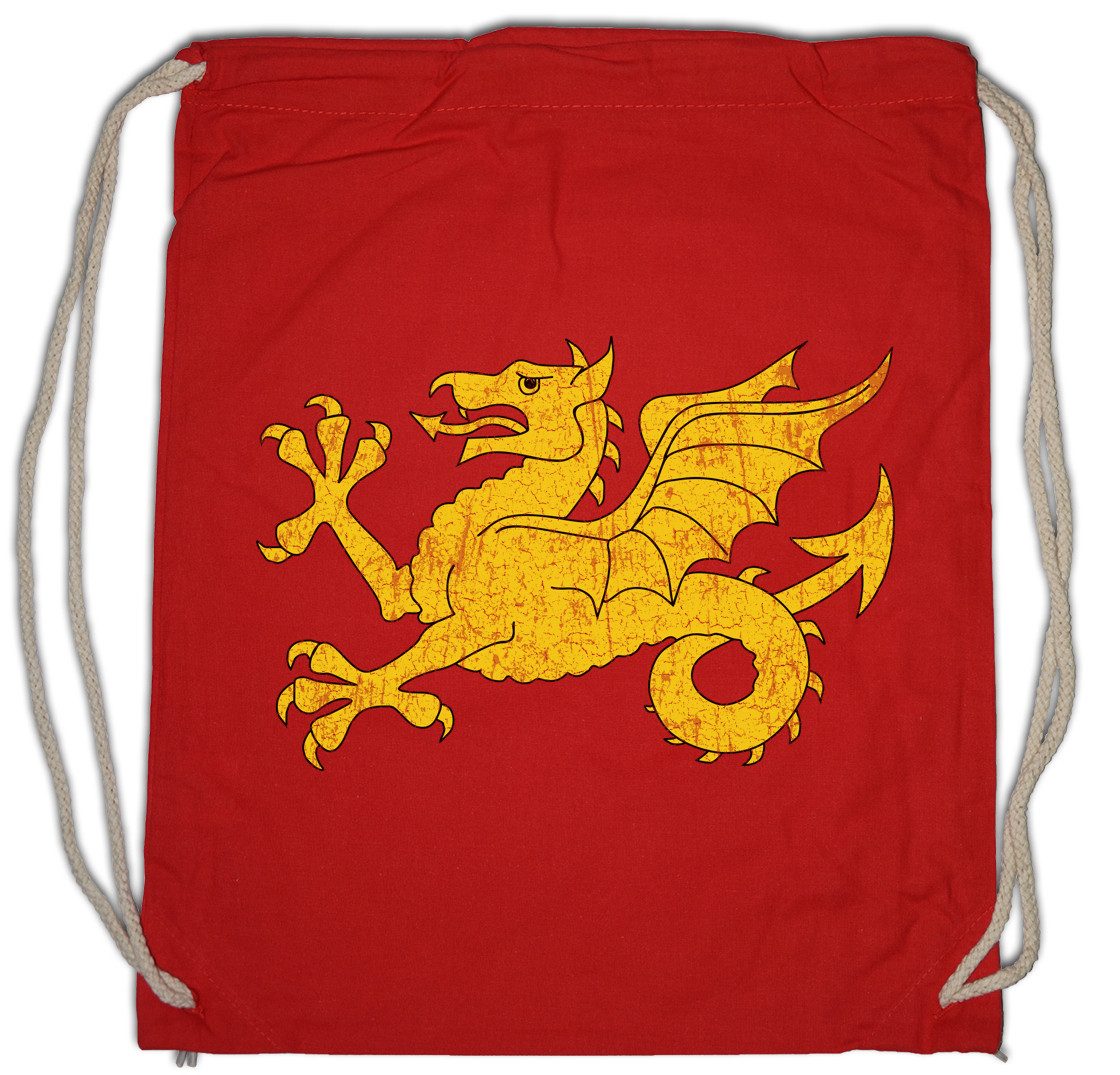 Urban Backwoods Turnbeutel Shire Flag Turnbeutel Fahne Flagge Banner Coat of Arms Wappen England (1-tlg), UK Great Britain Englische