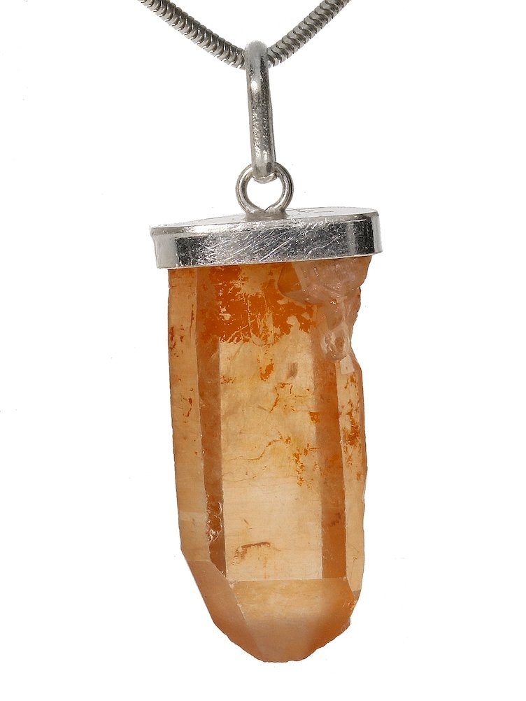 Kettenanhänger Bergkristall Silber« Adelia´s Anhänger925 Online Schmuck Stein Kaufen Silber Orange »bergkristall Nvm08nw
