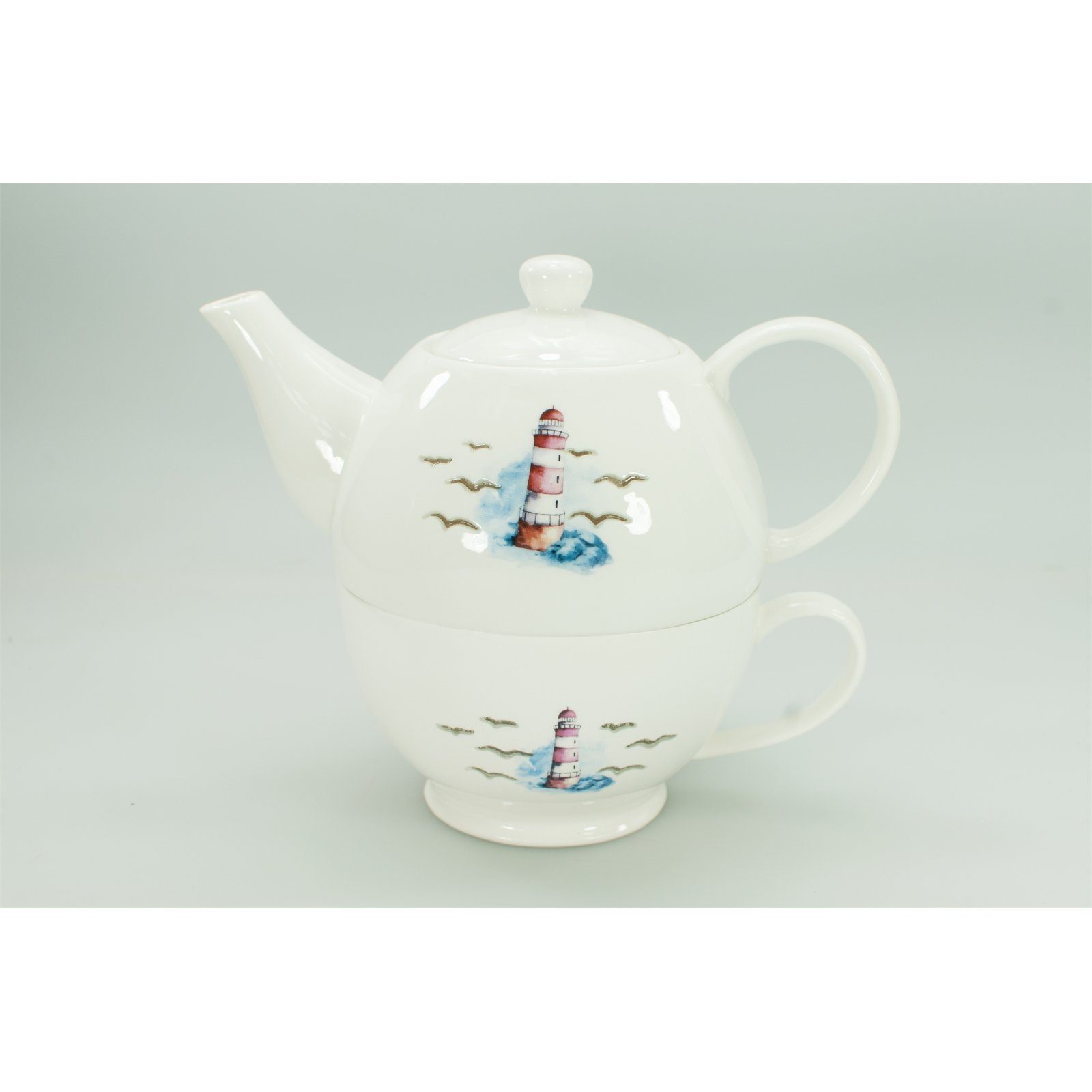 HTI-Line Teekanne Tea for One Leuchtturm