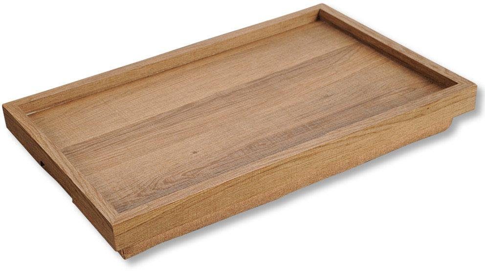 Tablett Serviertablett Bambus Holz 48 x 31cm Kesper