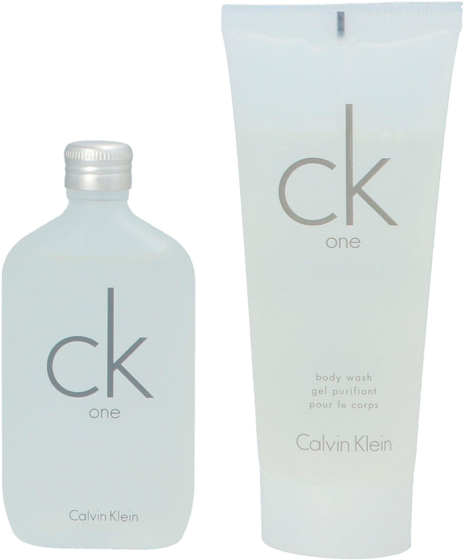Calvin Klein Duft-Set »CK One«, 2-tlg., Das Set enthält CK One Eau de  Toilette und Duschgel online kaufen | OTTO