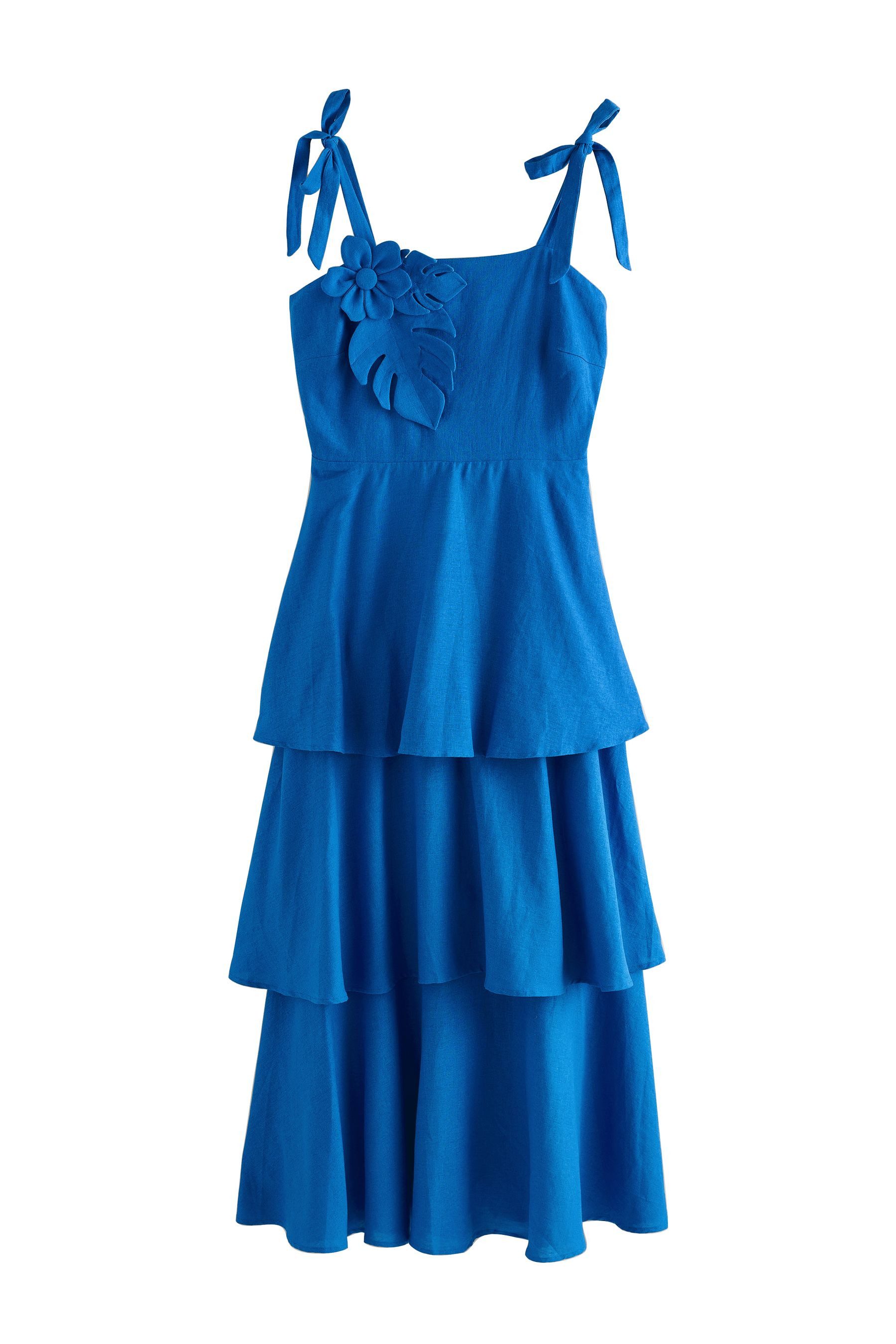 Next Corsagenkleid Festliches Maxikleid mit eckigem Ausschnitt (1-tlg)