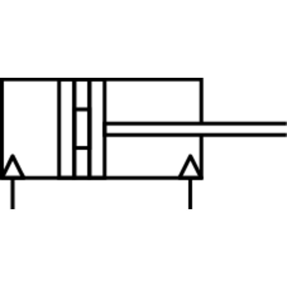 St. mm 1 Rundzylinder 25 Hublänge: Druckluftgeräte-Set Norgren RT/57116/M/25 Norgren