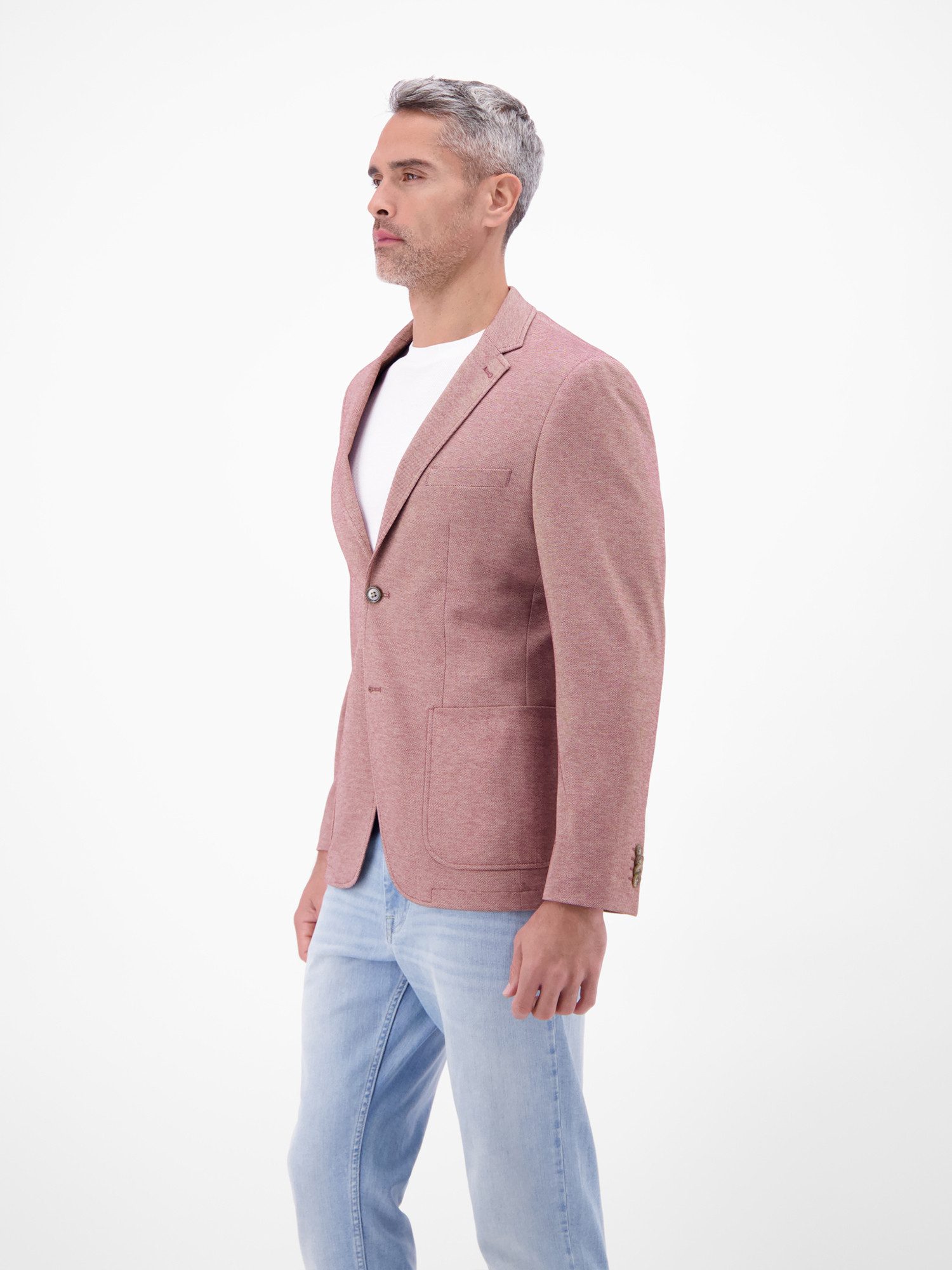 LERROS Jerseysakko Jerseyblazer in Strickoptik