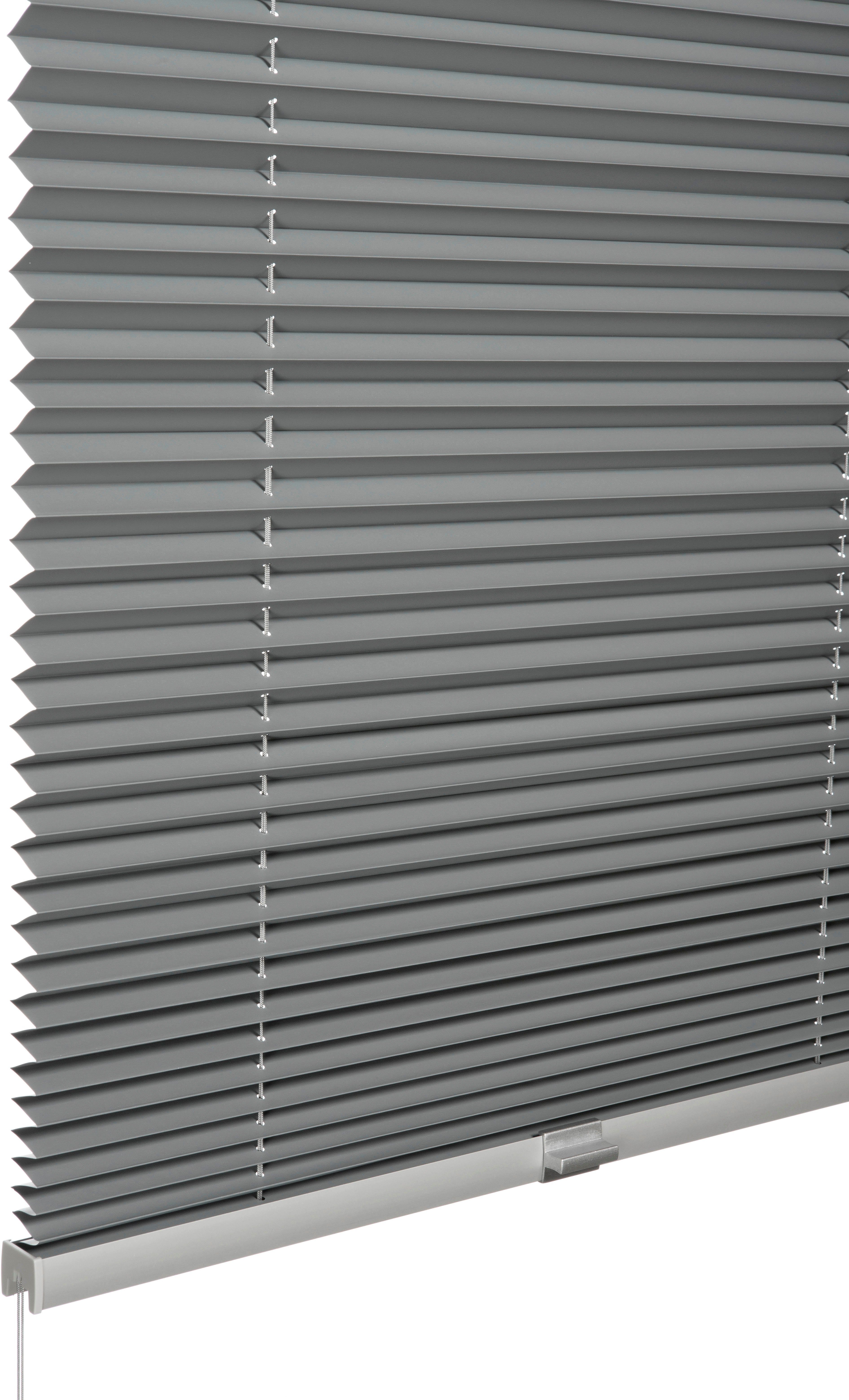 SCHÖNER WOHNEN-Kollektion Plissee Thermo Plissee Ella, verdunkelnd, mit Bohren, verspannt, verschraubt, verschraubt, energiesparend, Thermo Rückseite