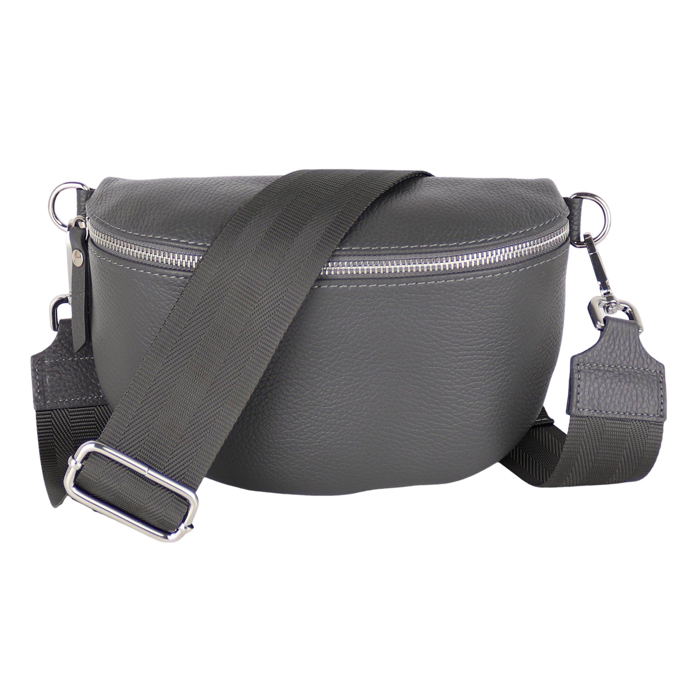 MIRROSI Bauchtasche Damen, Echtleder, Leder, Made in Italy, Umhängetasche, günstig online kaufen