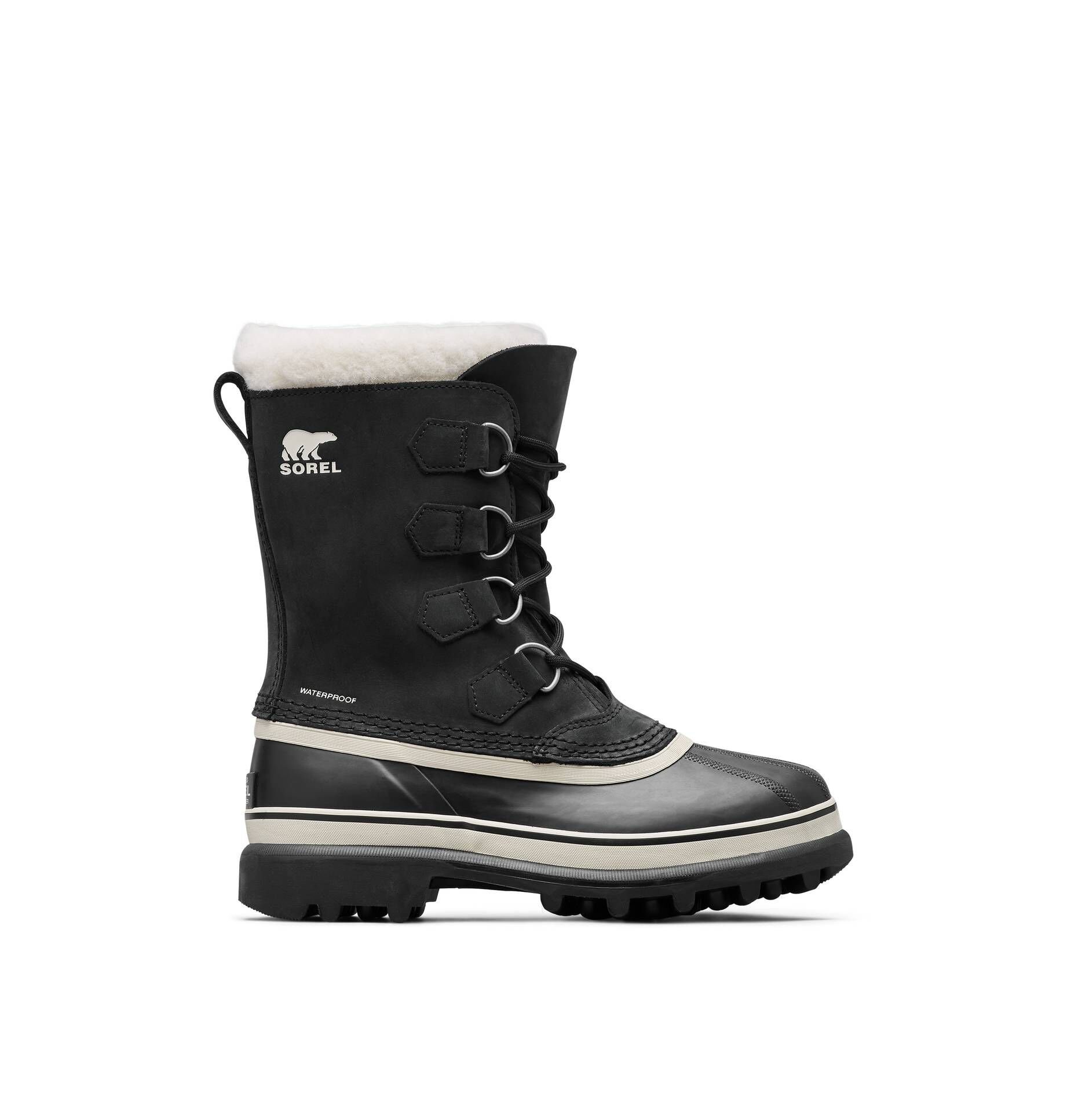 Sorel Damen Schneestiefel NL1005 CARIBOU Winterboots schwarz (200)