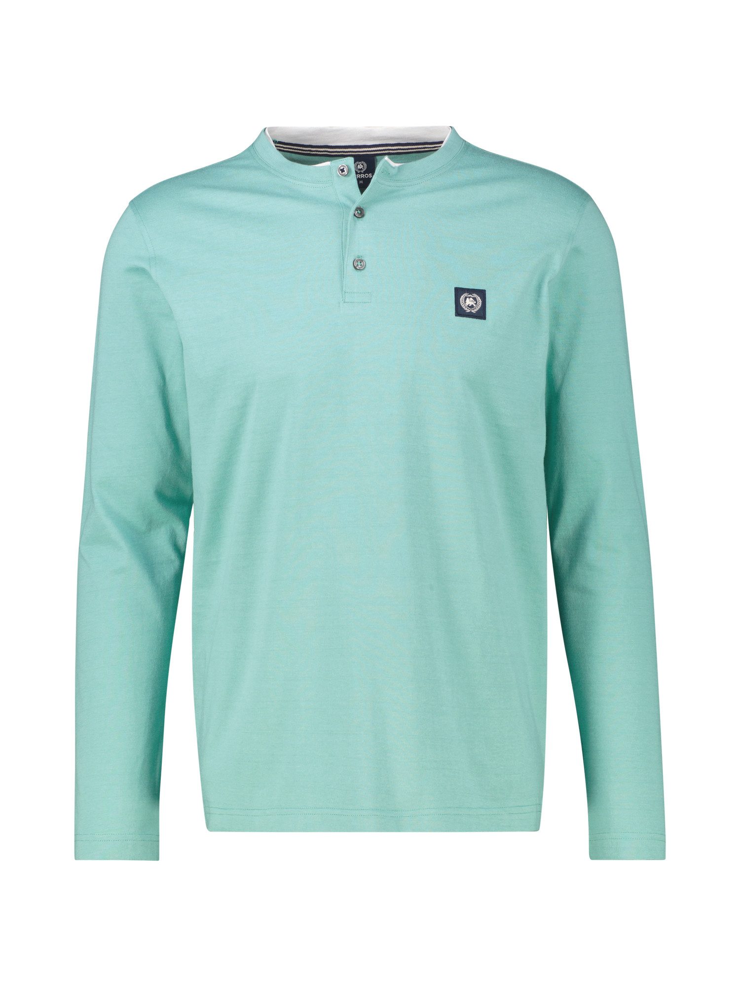 LERROS Sweatshirt LERROS Serafino-Langarmshirt für Herren günstig online kaufen