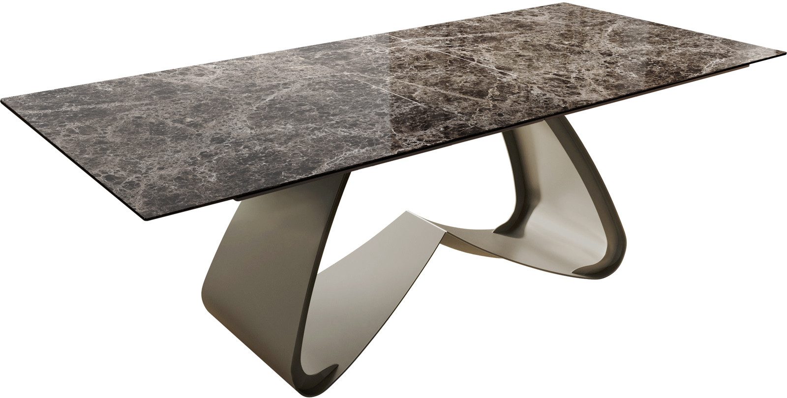 DELIFE Esstisch Edge, Keramik Laminam® Emperador günstig online kaufen