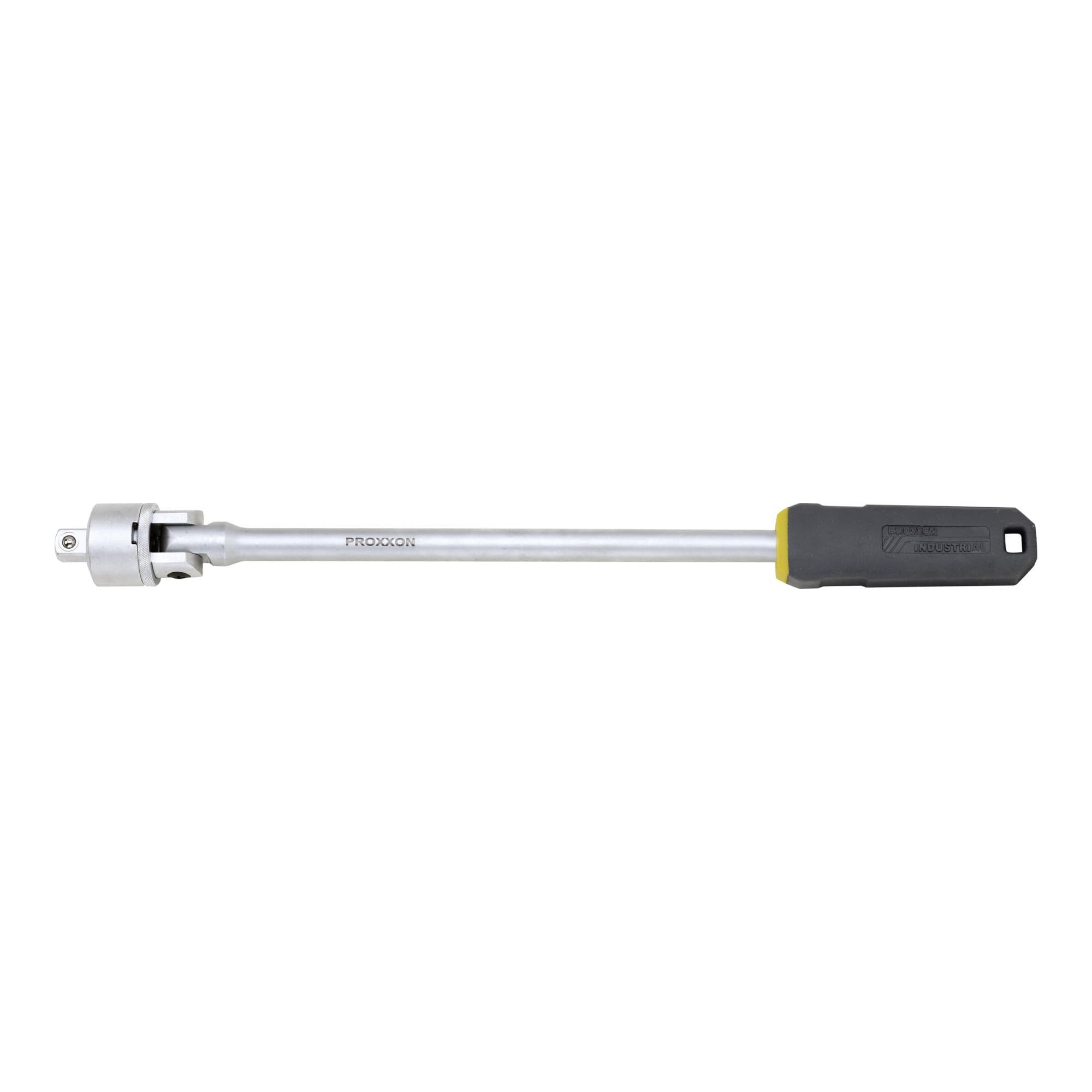 PROXXON INDUSTRIAL Ratsche Proxxon Gelenkratsche 1/2" mit extralangem Griff