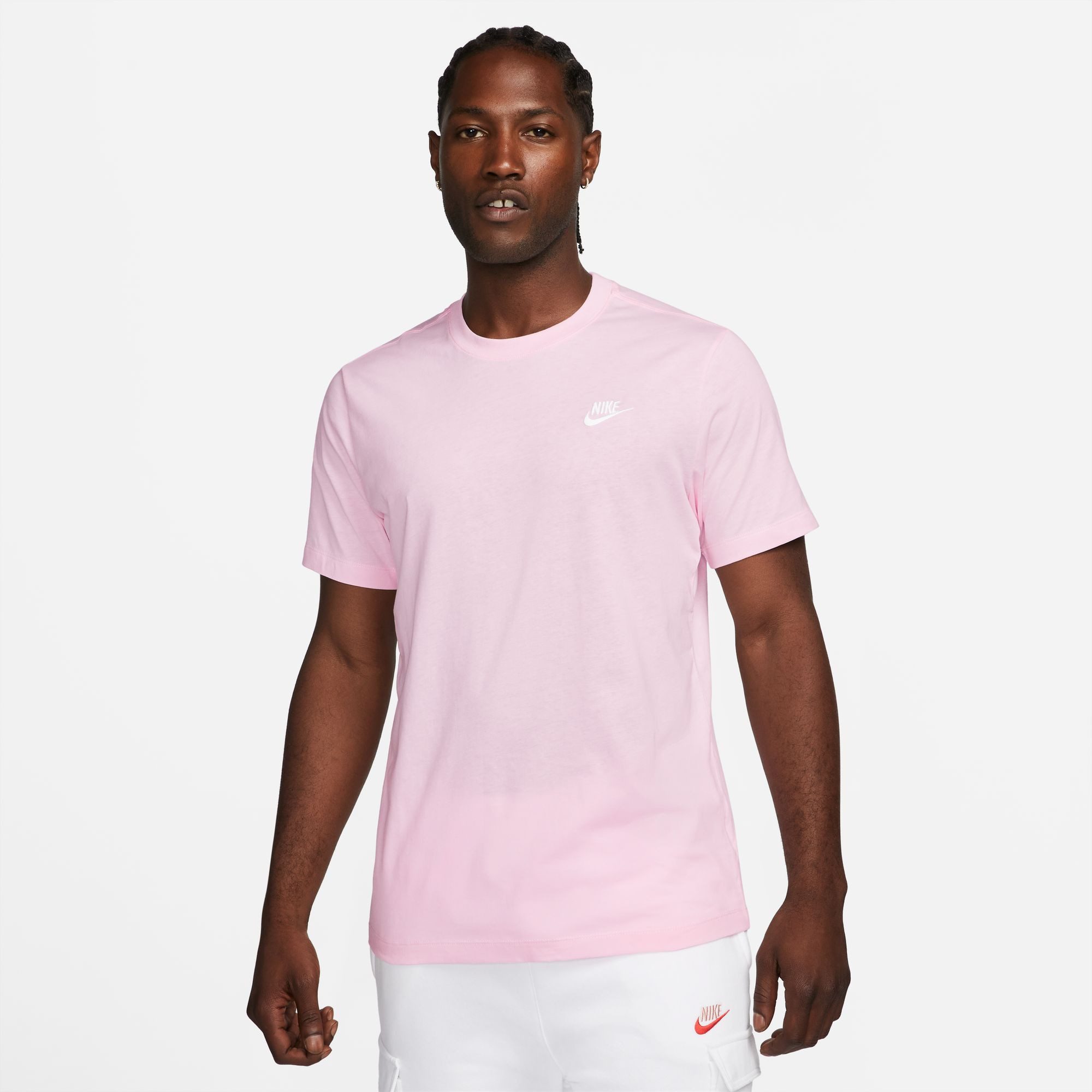 Nike Sportswear T-Shirt M NSW CLUB TEE Regular Fit, Kurzarm, Rundhalsausschnitt