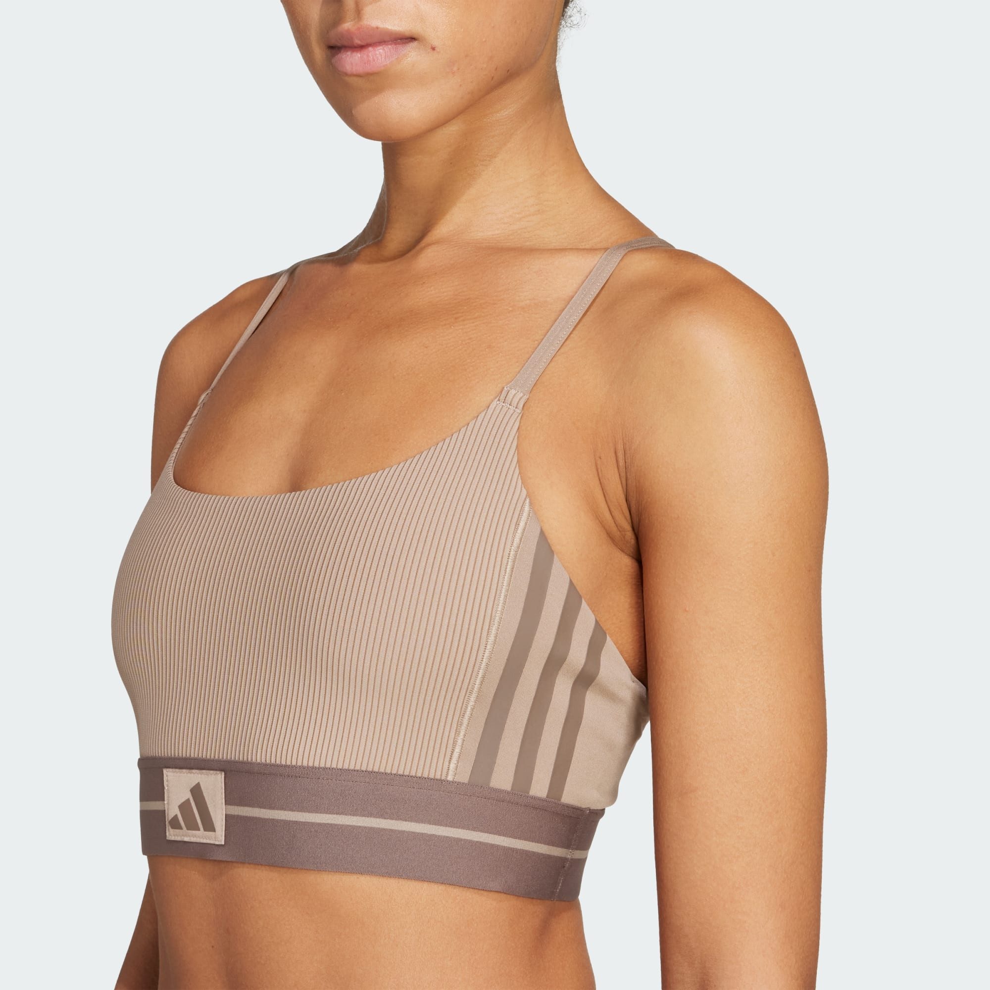 adidas Performance Sport-BH HYPERGLAM RIB SPORT-BH (1-tlg)