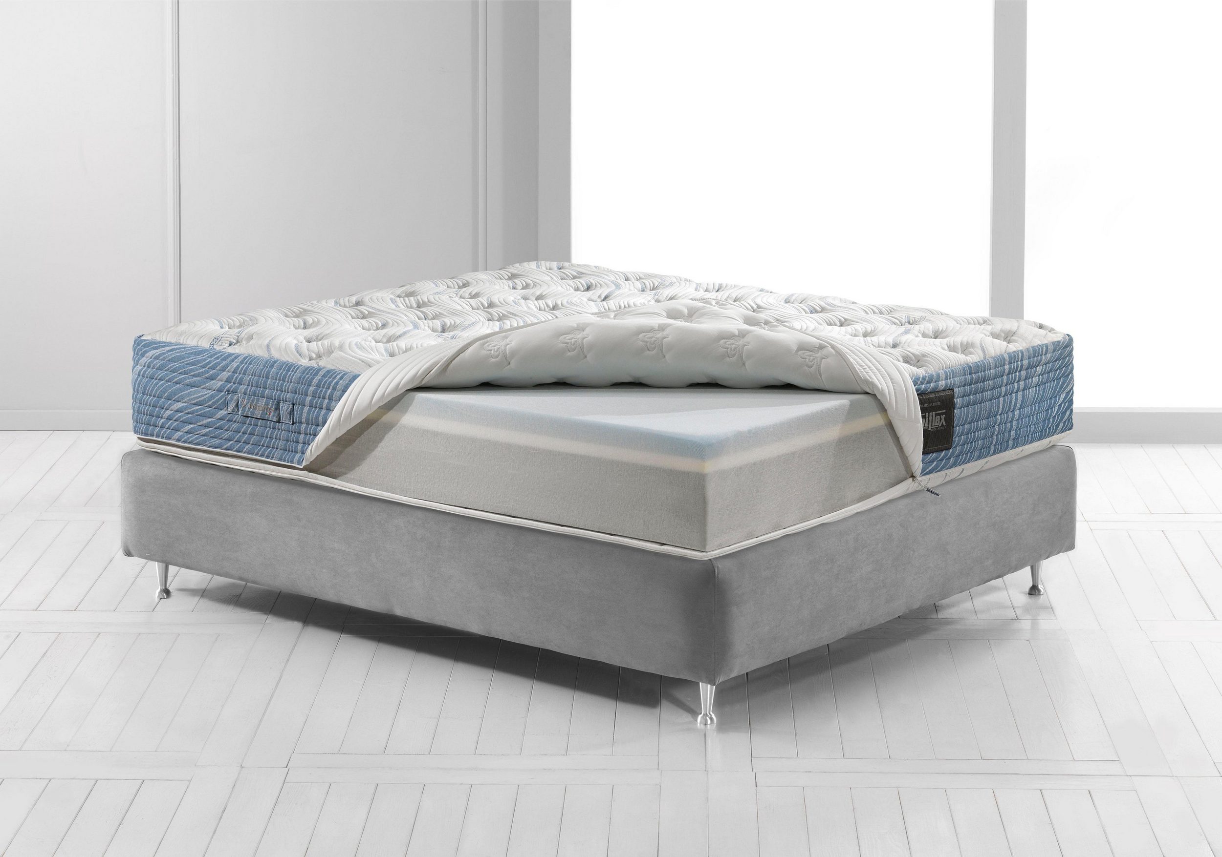 Visco-Matratze MAGNIGEL DELUXE DUAL 10 von MAGNIFLEX - Bezug