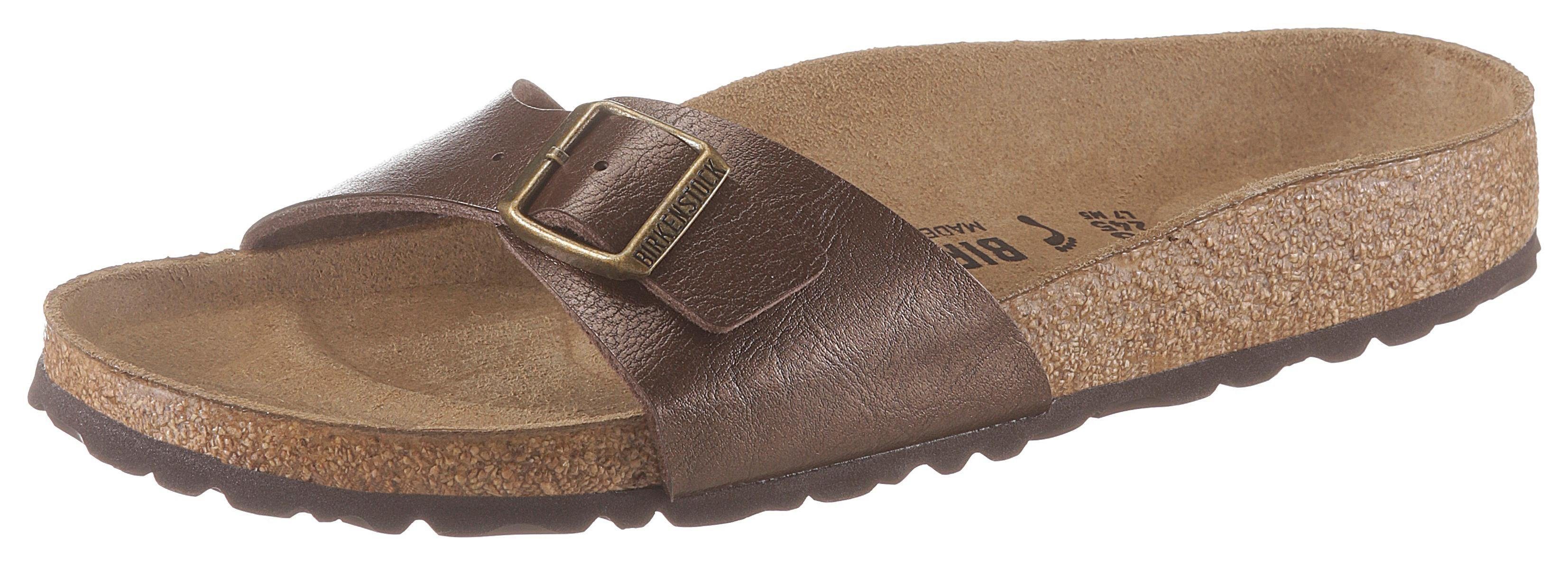 Birkenstock »Madrid« Pantolette mit Schnallenverschluss, Schuhweite: schmal online kaufen | OTTO Birkenstock »Madrid« Pantolette mit Schnallenverschluss, Schuhweite: schmal online kaufen | OTTO