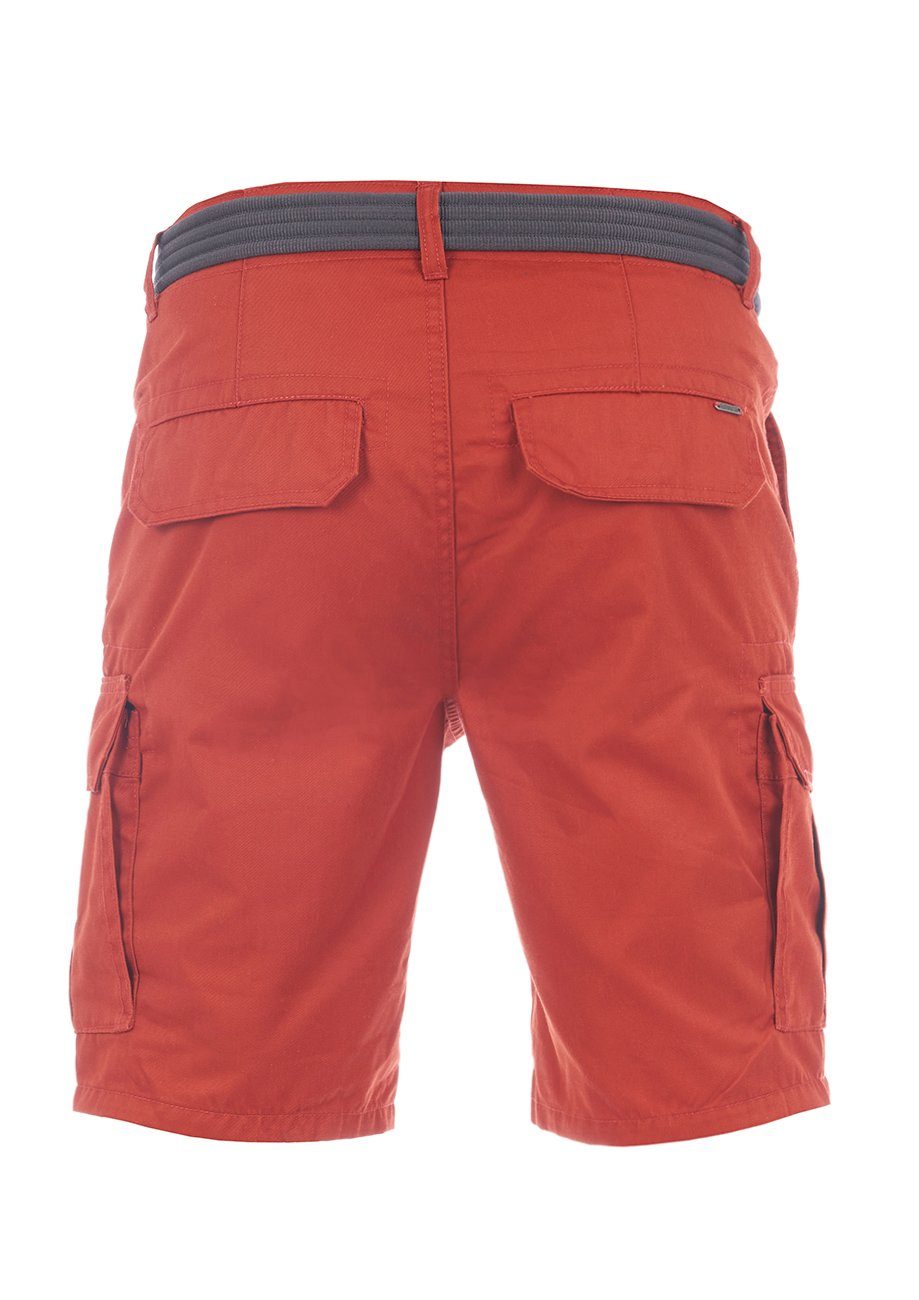 riverso Cargoshorts Herren Shorts RIVJakob Regular Fit Bermudashorts mit  Gürtel